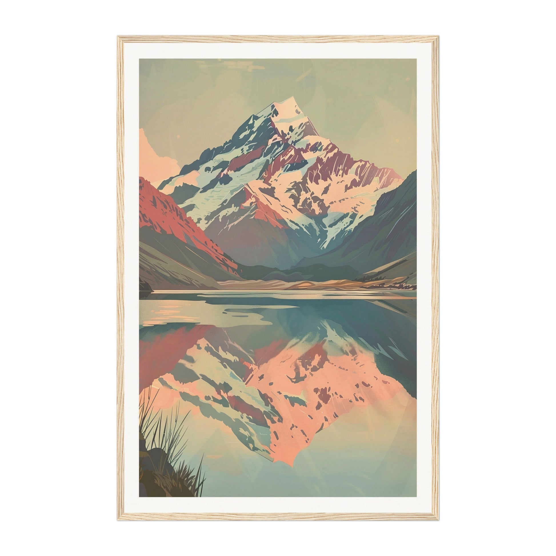 Mount Cook, New Zealand Wall Art - Uncharted Borders
