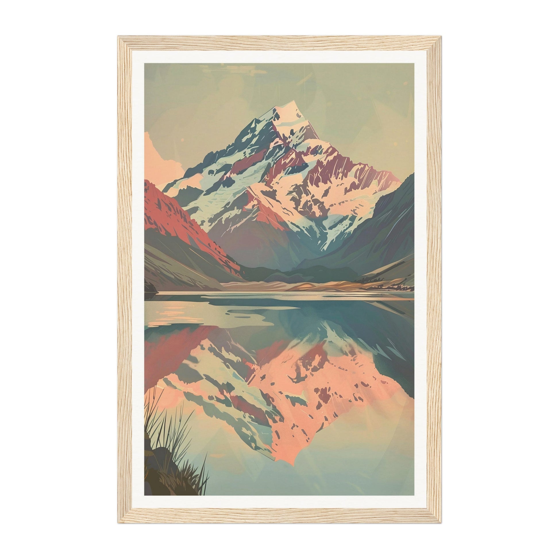 Mount Cook, New Zealand Wall Art - Uncharted Borders