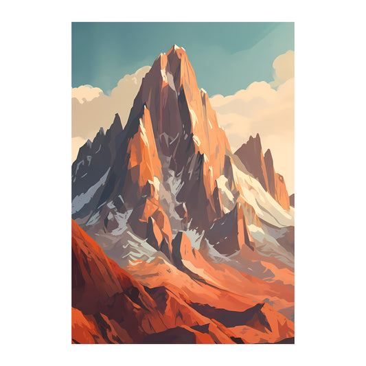 Mount Fitz Roy, Argentina Wall Art - Uncharted Borders