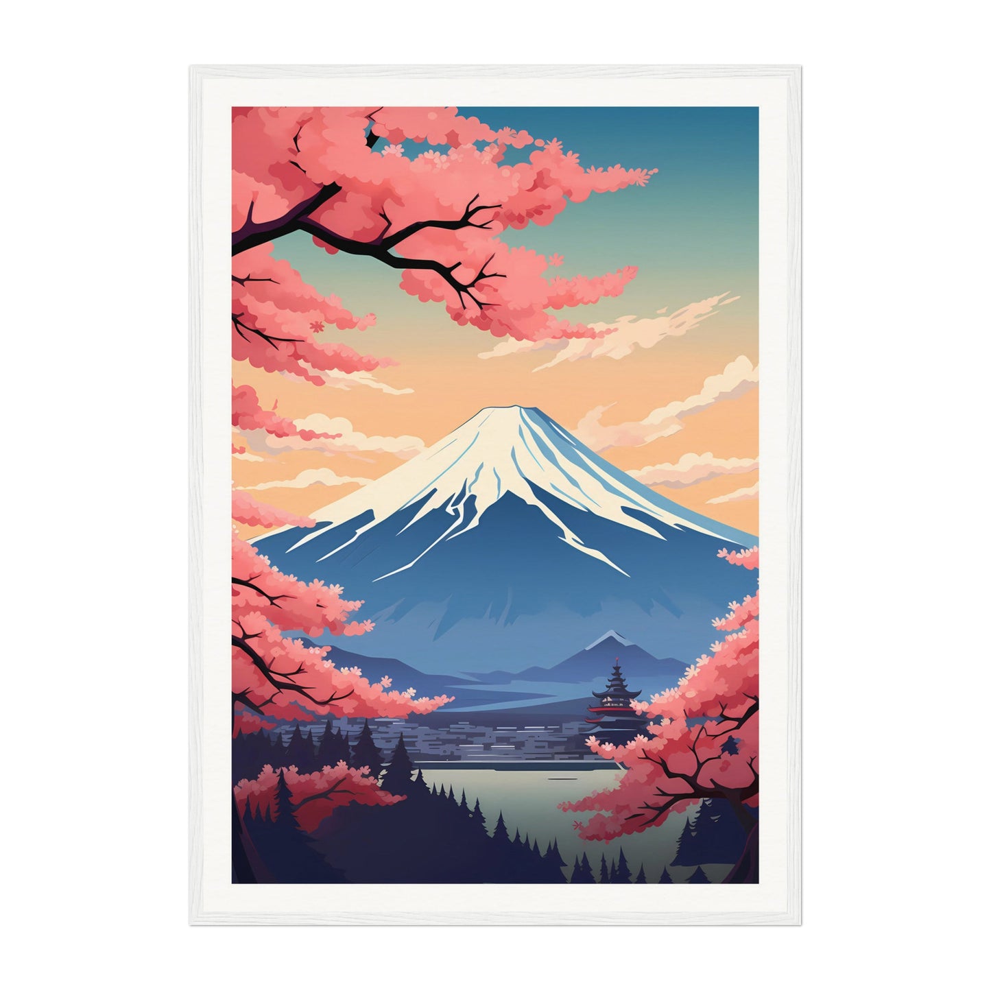 Mount Fuji, Japan Wall Art - Uncharted Borders