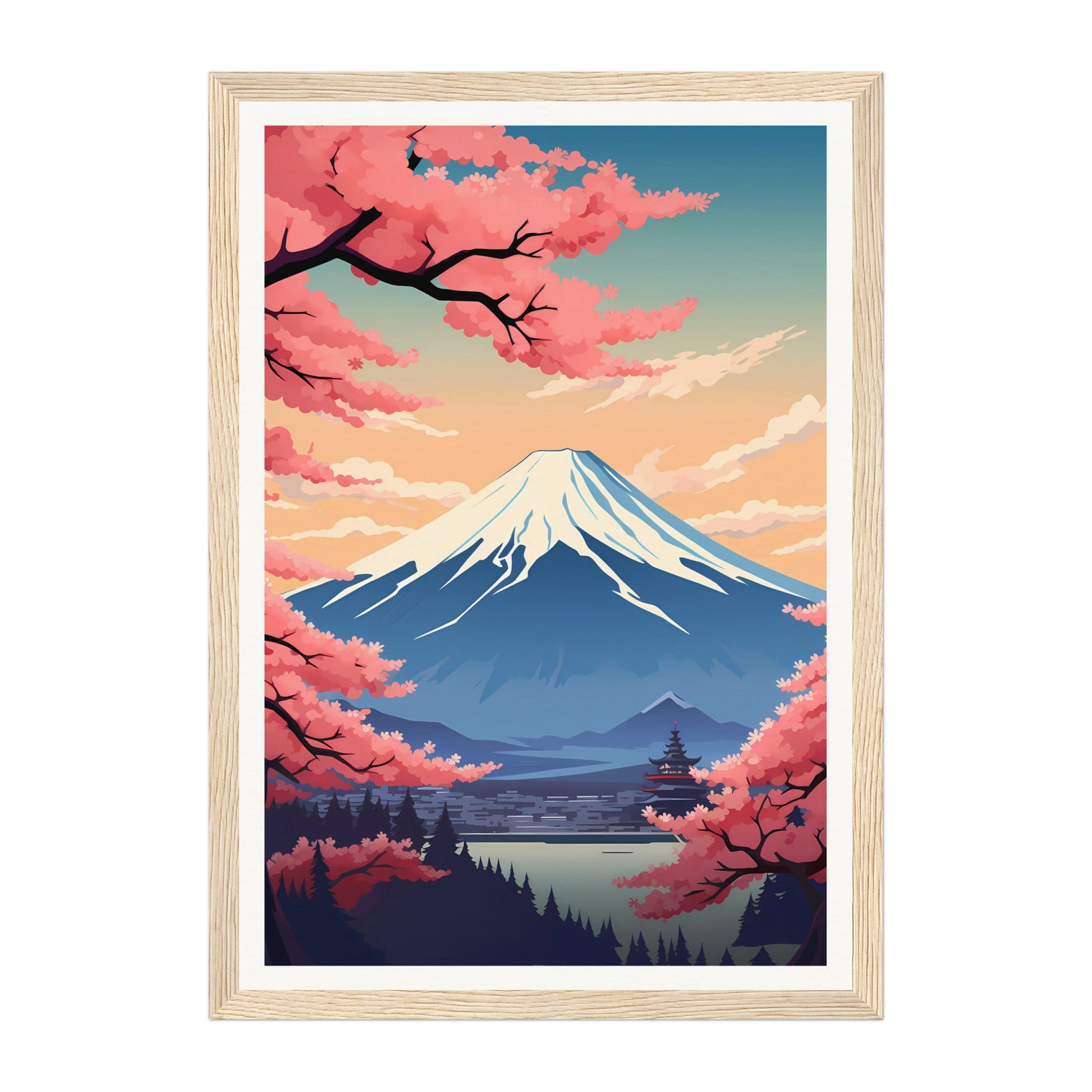 Mount Fuji, Japan Wall Art - Uncharted Borders