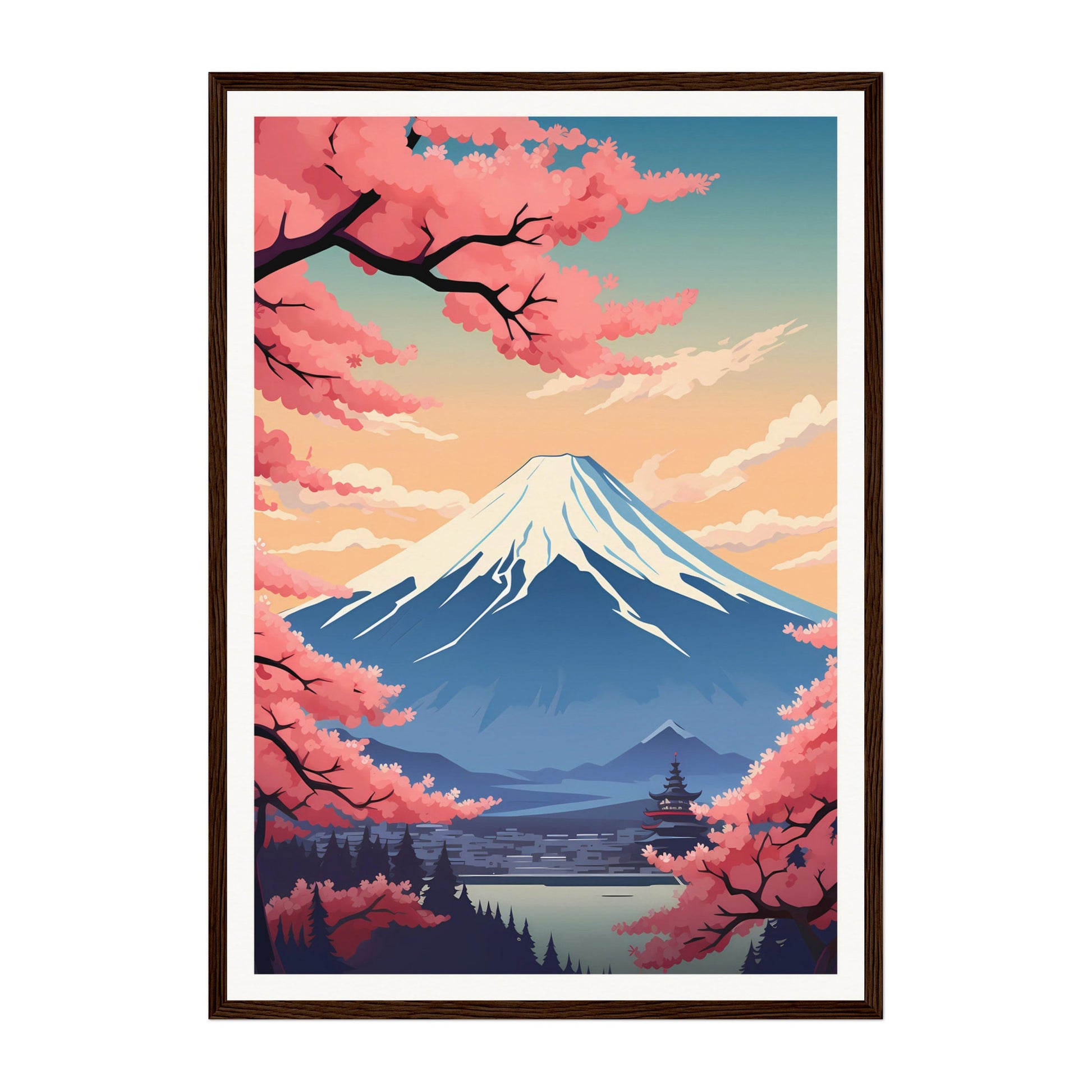 Mount Fuji, Japan Wall Art - Uncharted Borders