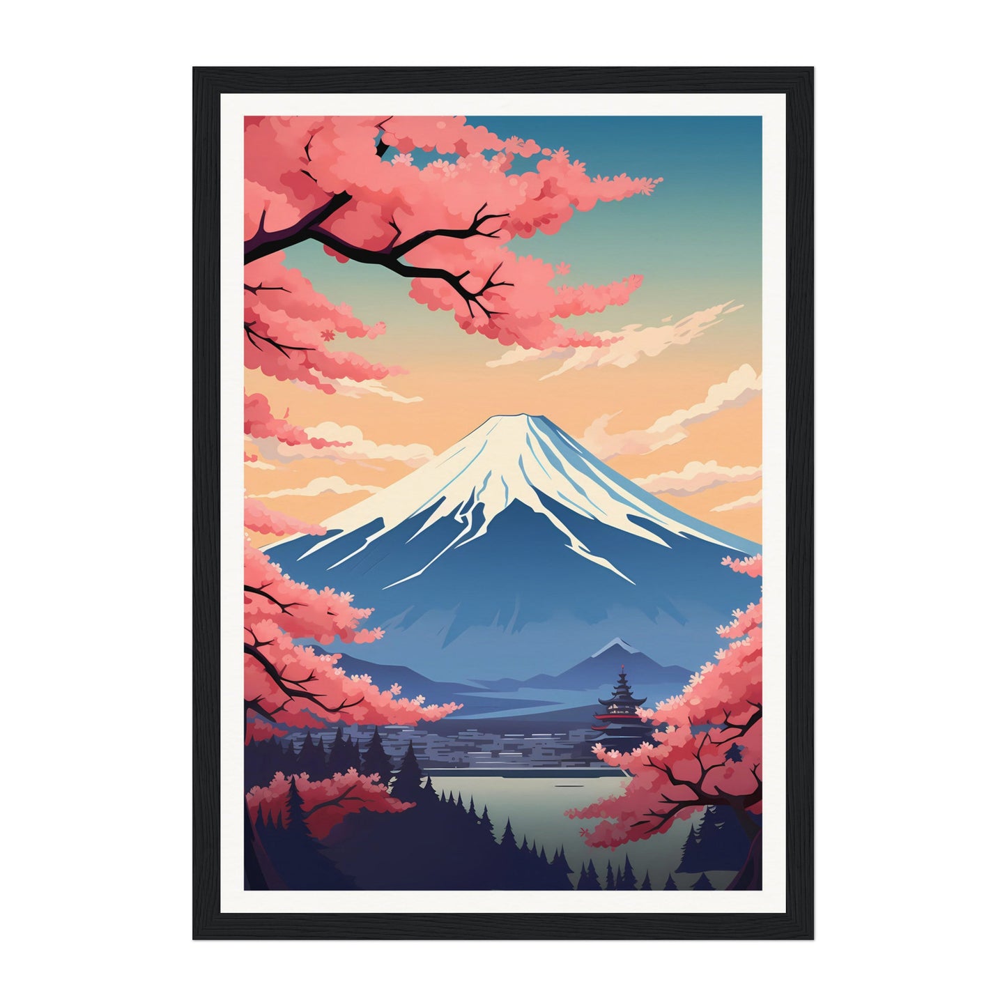 Mount Fuji, Japan Wall Art - Uncharted Borders