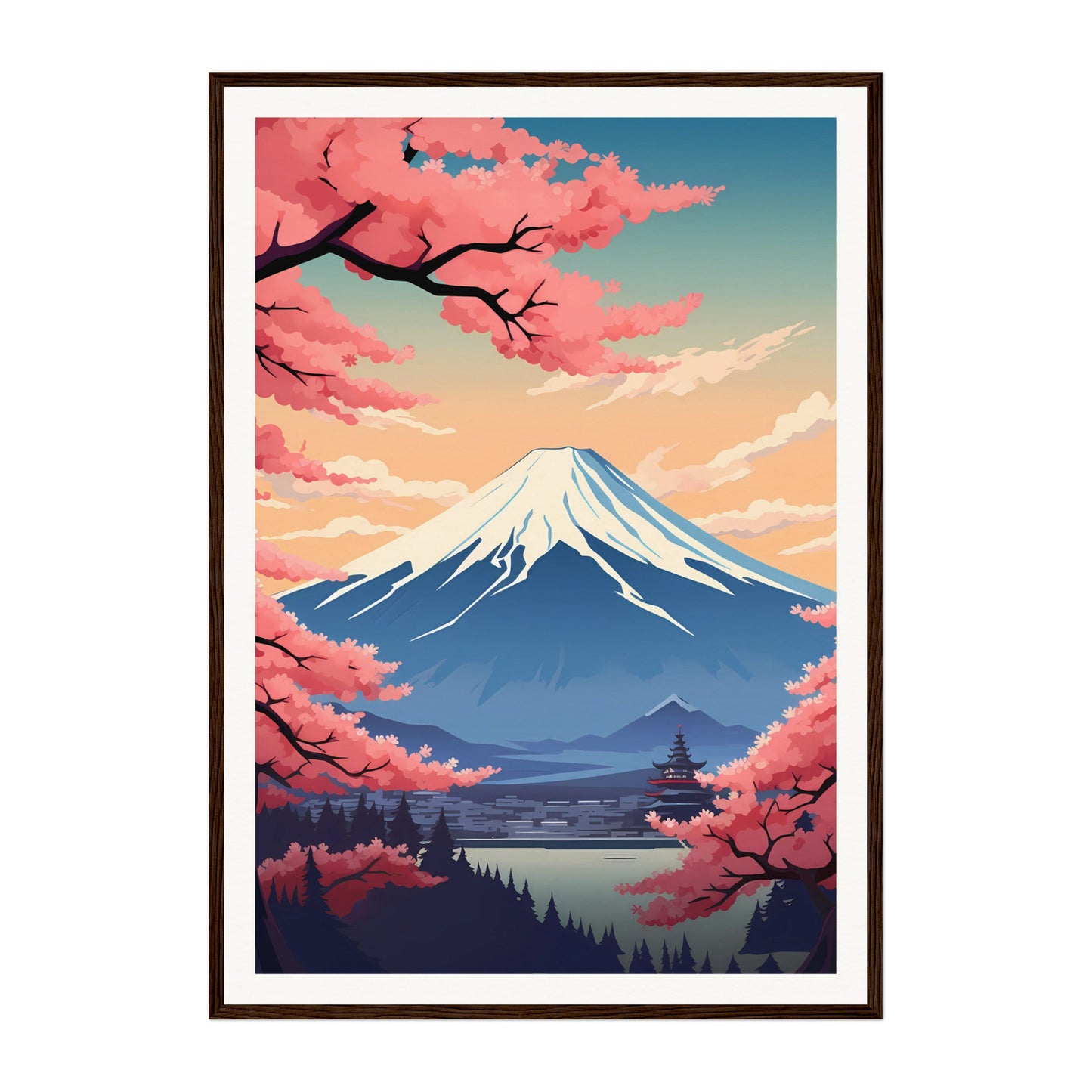 Mount Fuji, Japan Wall Art - Uncharted Borders
