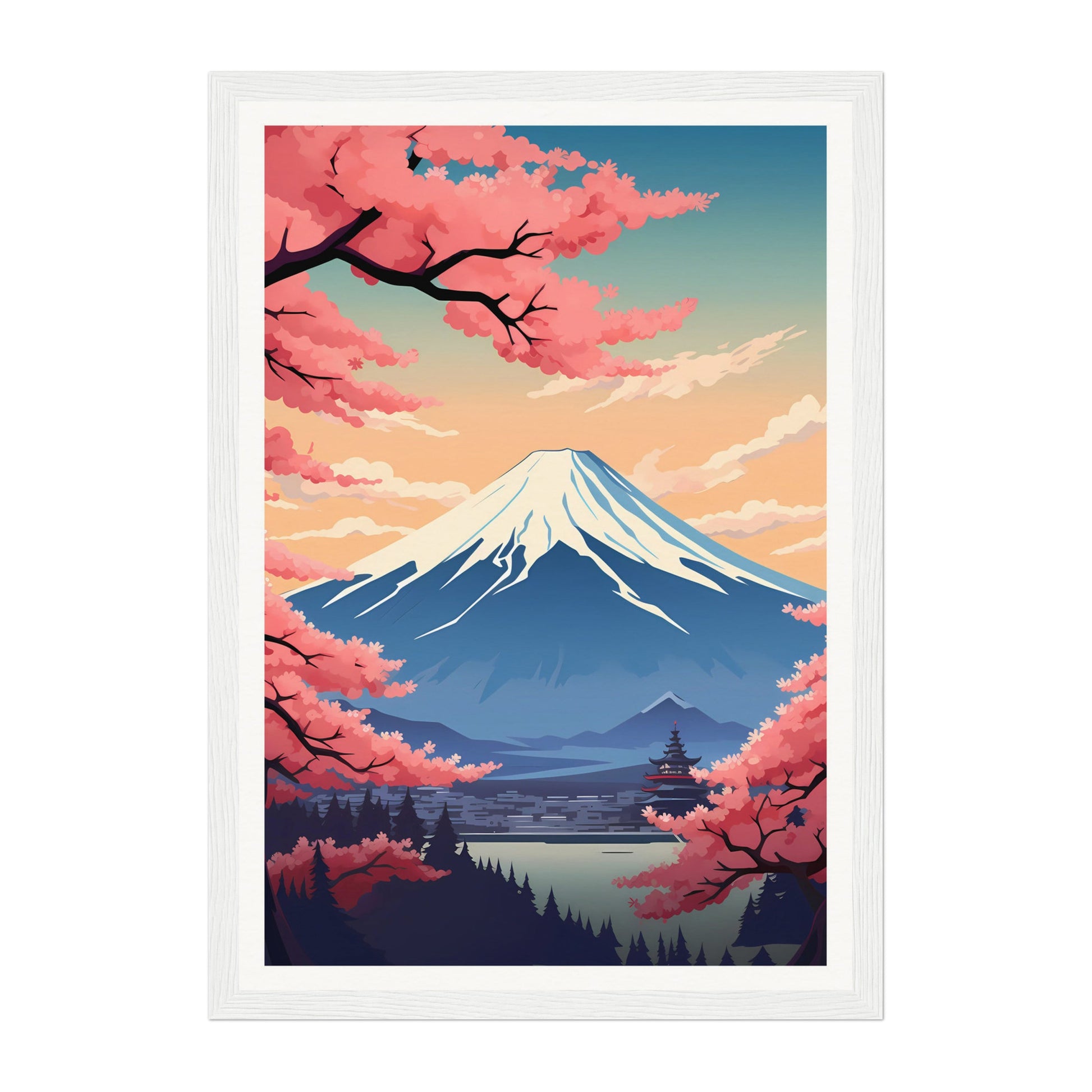 Mount Fuji, Japan Wall Art - Uncharted Borders