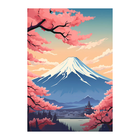 Mount Fuji, Japan Wall Art - Uncharted Borders