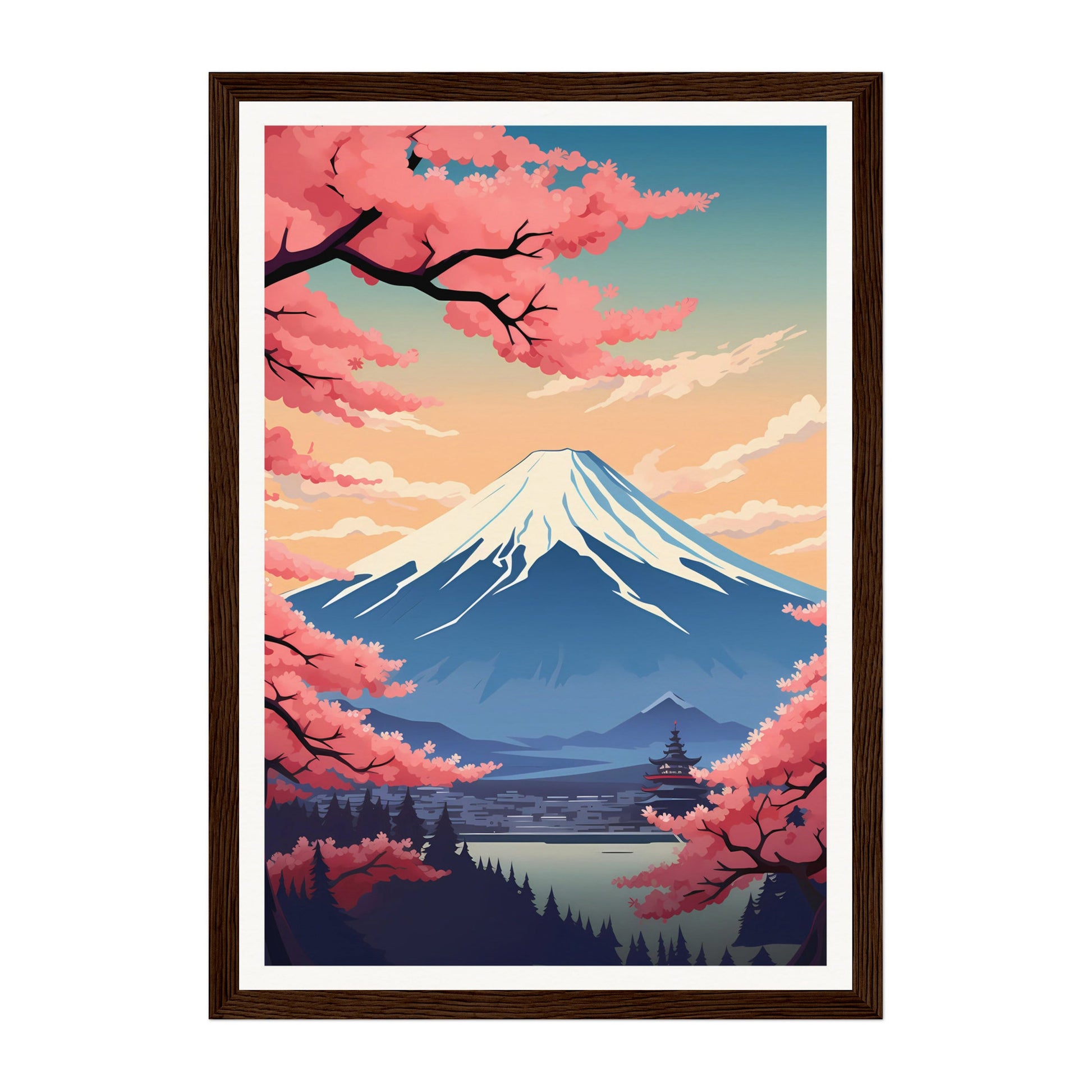 Mount Fuji, Japan Wall Art - Uncharted Borders