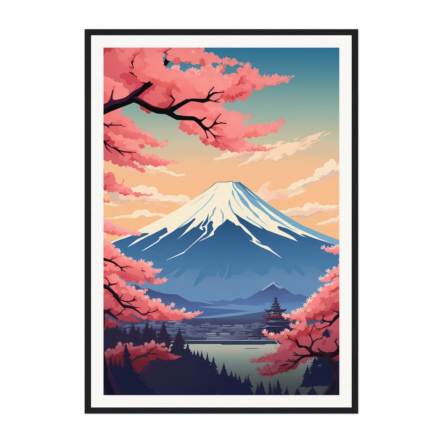 Mount Fuji, Japan Wall Art - Uncharted Borders