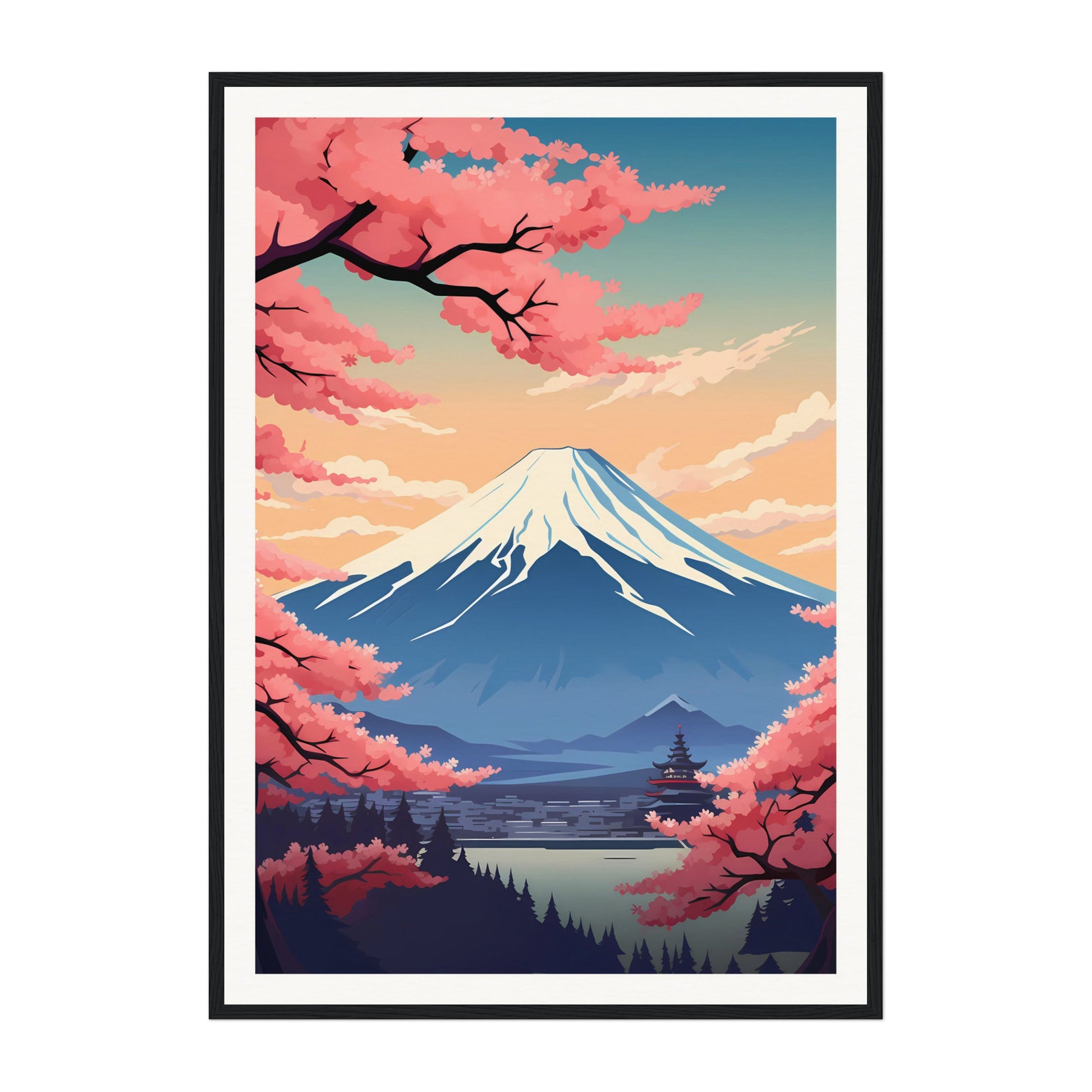 Mount Fuji, Japan Wall Art - Uncharted Borders