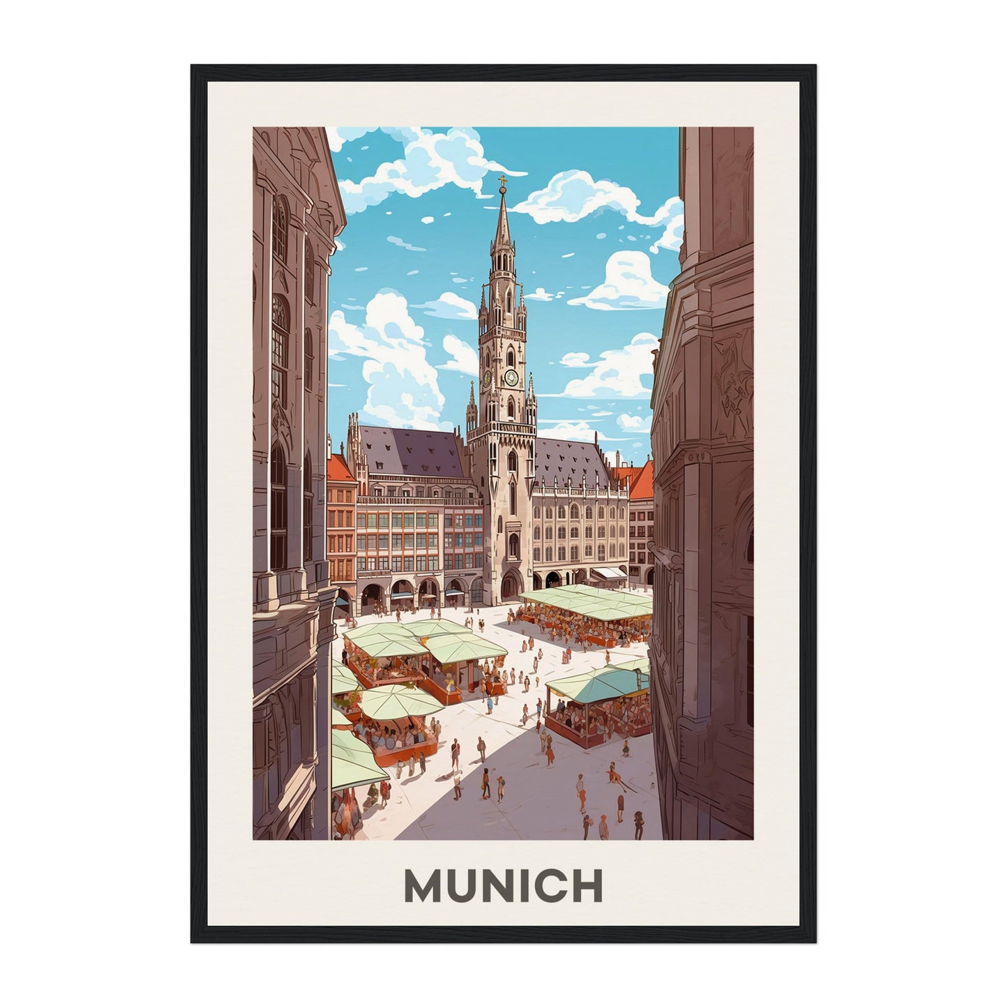 Munich, Germany Wall Art - Uncharted Borders