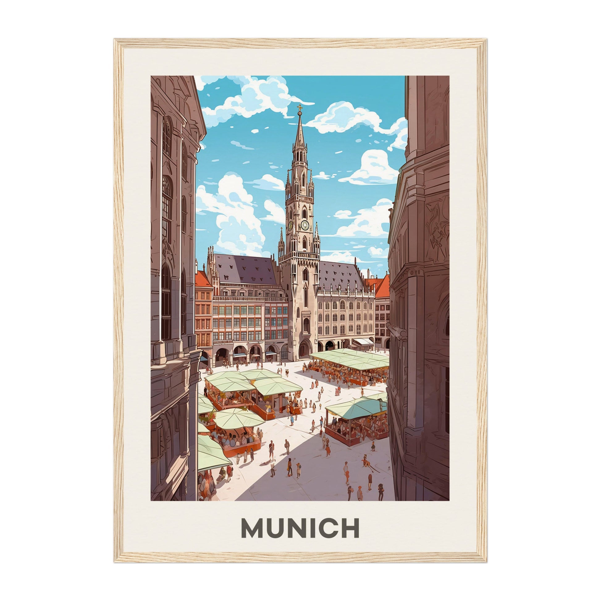 Munich, Germany Wall Art - Uncharted Borders