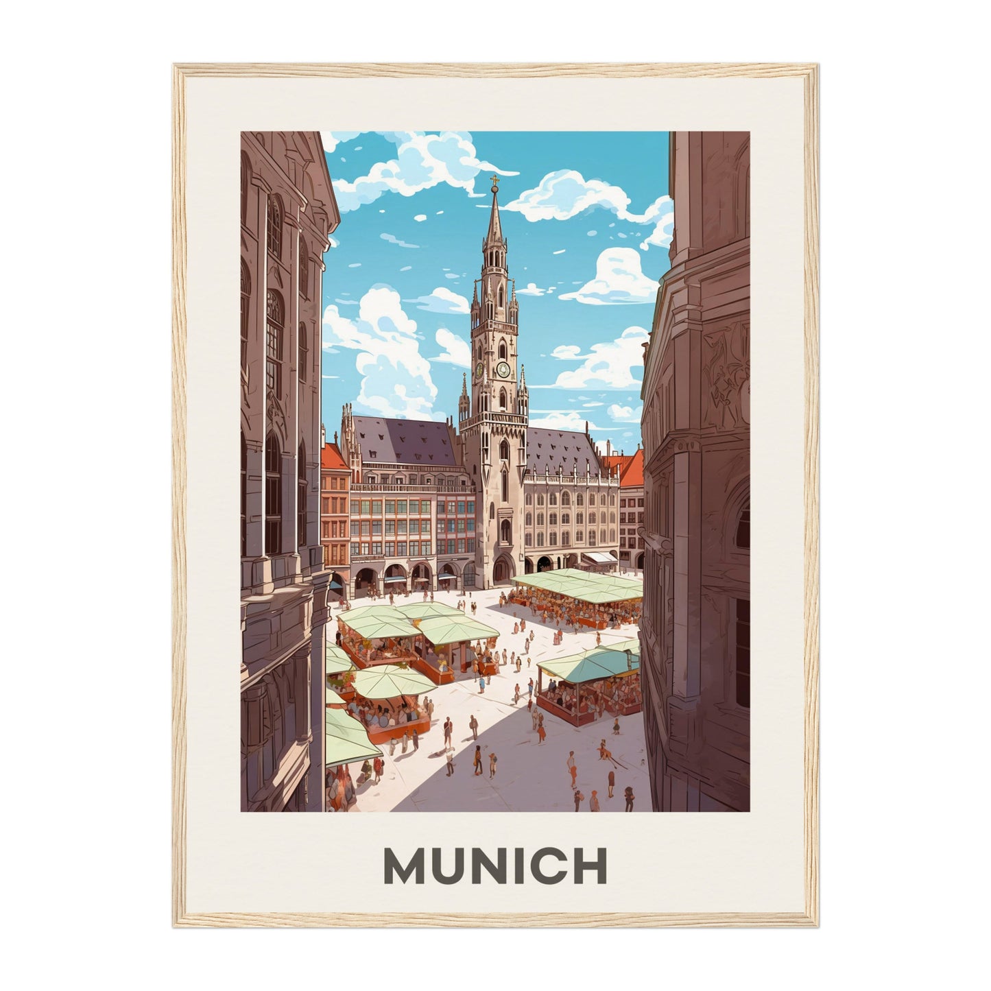 Munich, Germany Wall Art - Uncharted Borders