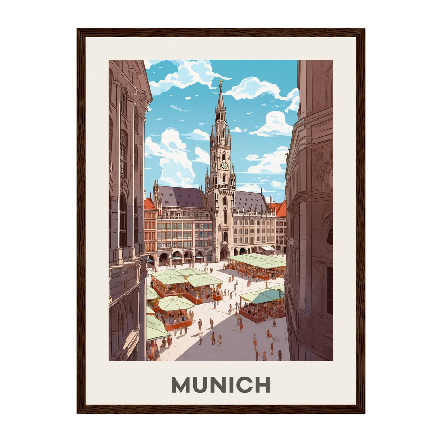 Munich, Germany Wall Art - Uncharted Borders