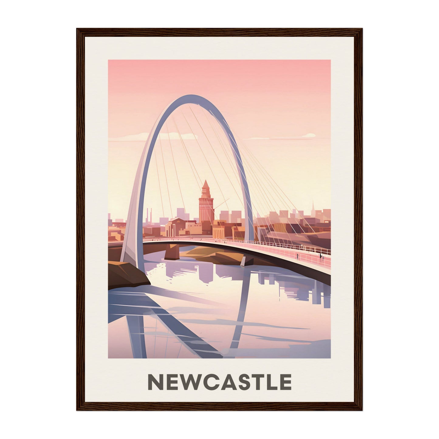 Newcastle, England Wall Art - Uncharted Borders