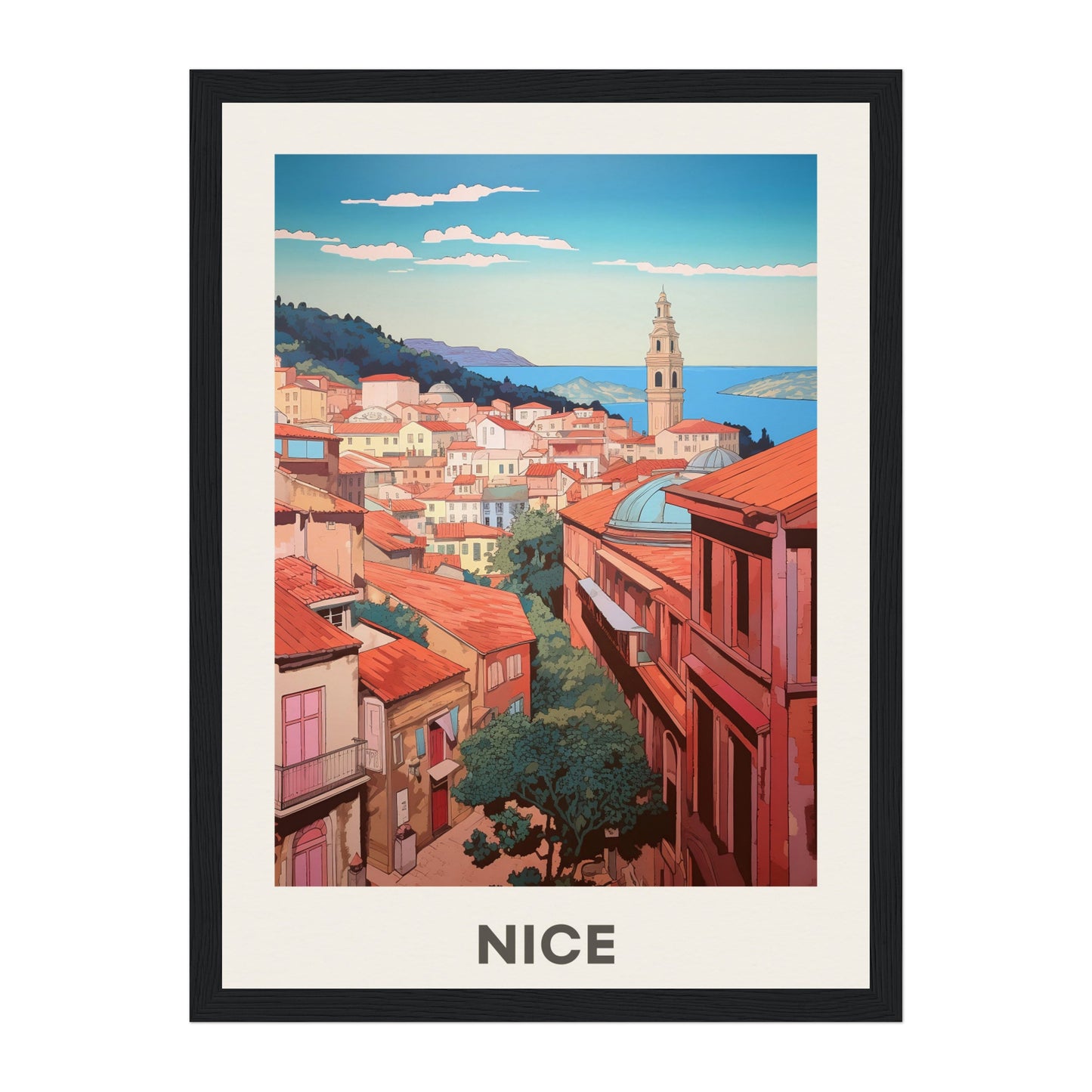 Nice, France Wall Art - Uncharted Borders