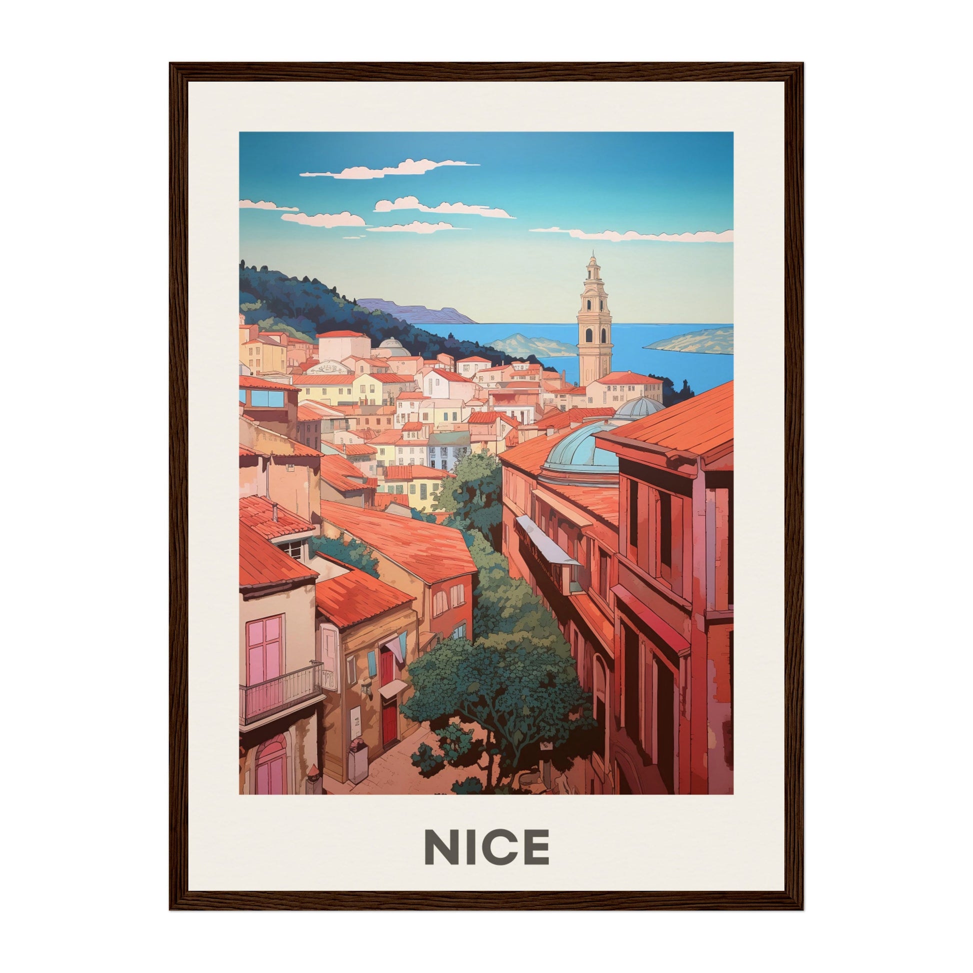 Nice, France Wall Art - Uncharted Borders