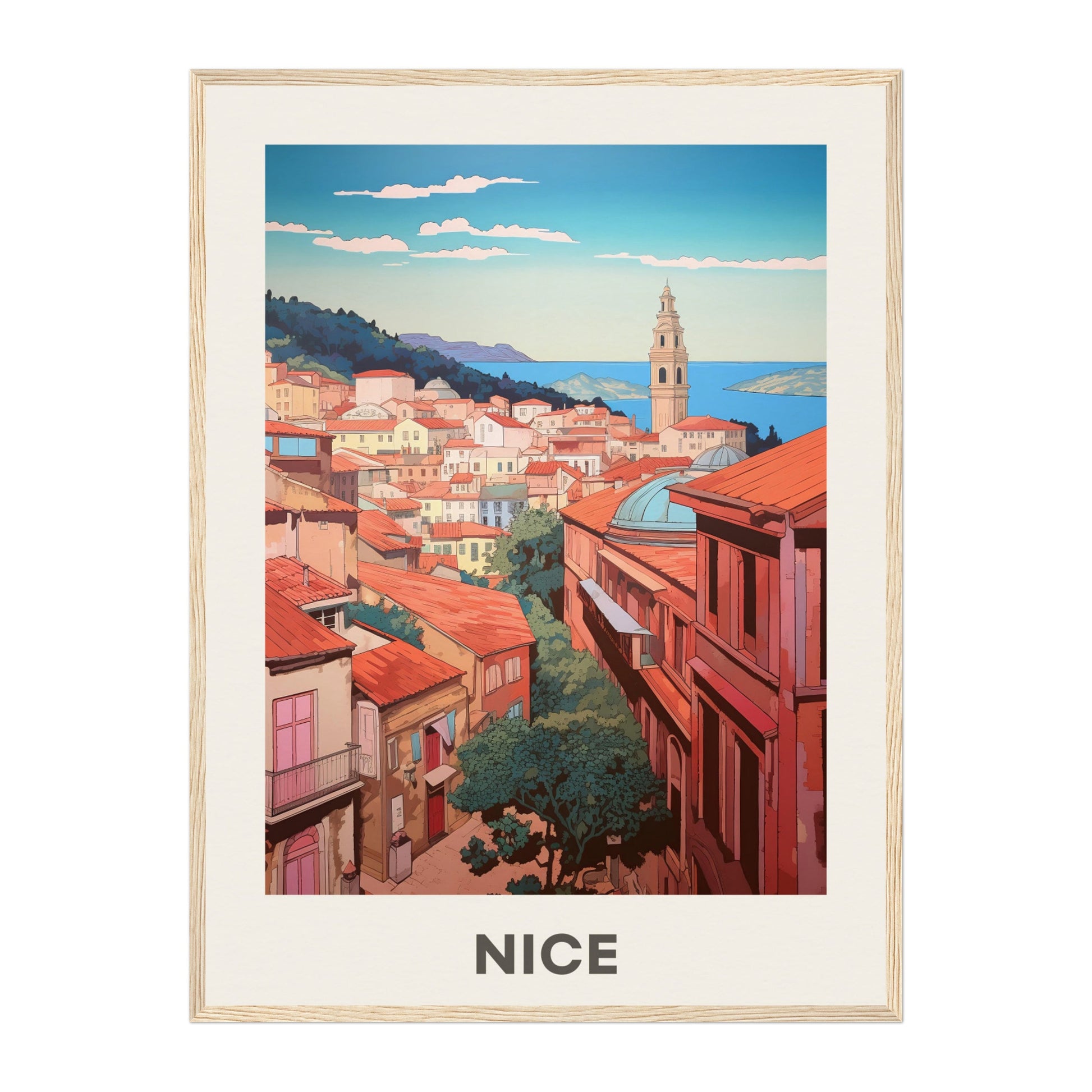 Nice, France Wall Art - Uncharted Borders