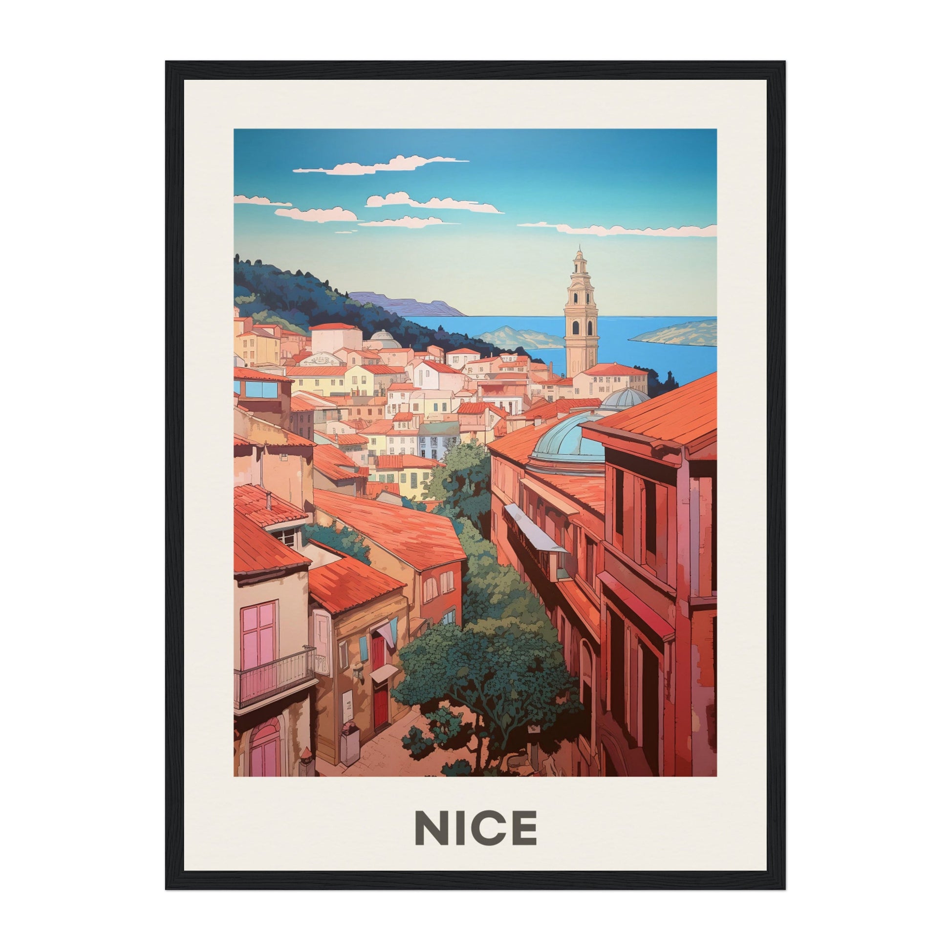 Nice, France Wall Art - Uncharted Borders