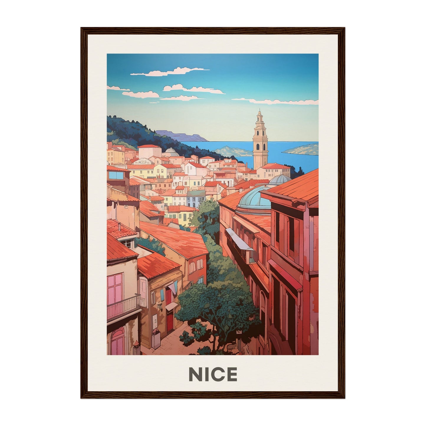 Nice, France Wall Art - Uncharted Borders
