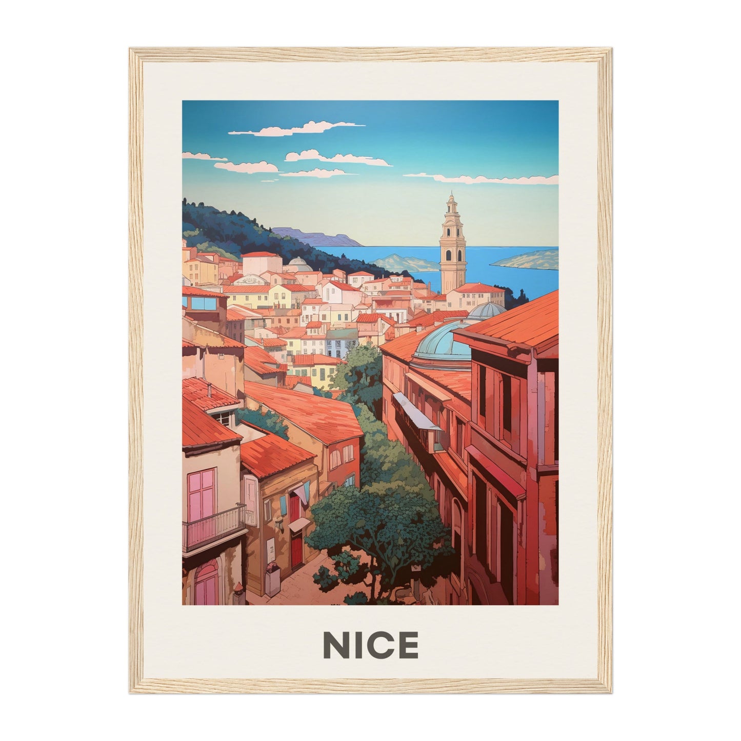 Nice, France Wall Art - Uncharted Borders