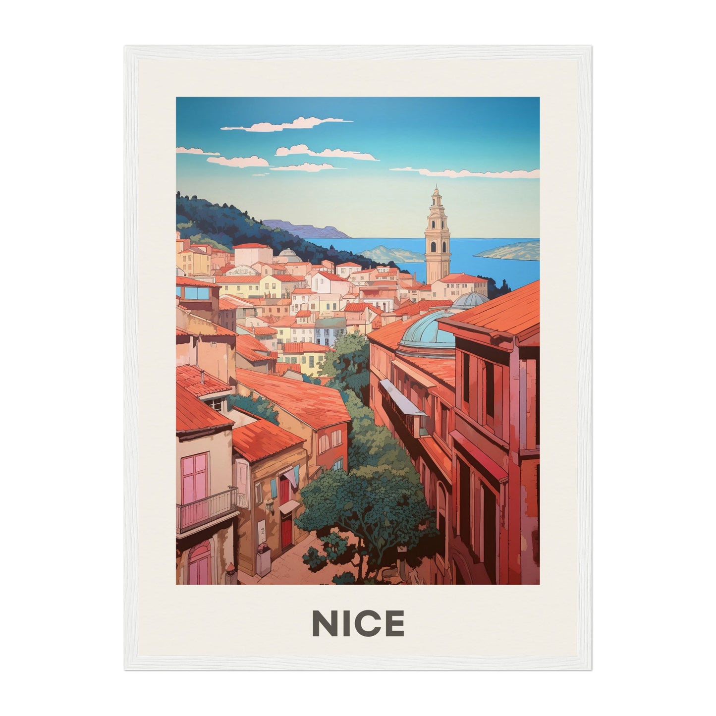 Nice, France Wall Art - Uncharted Borders