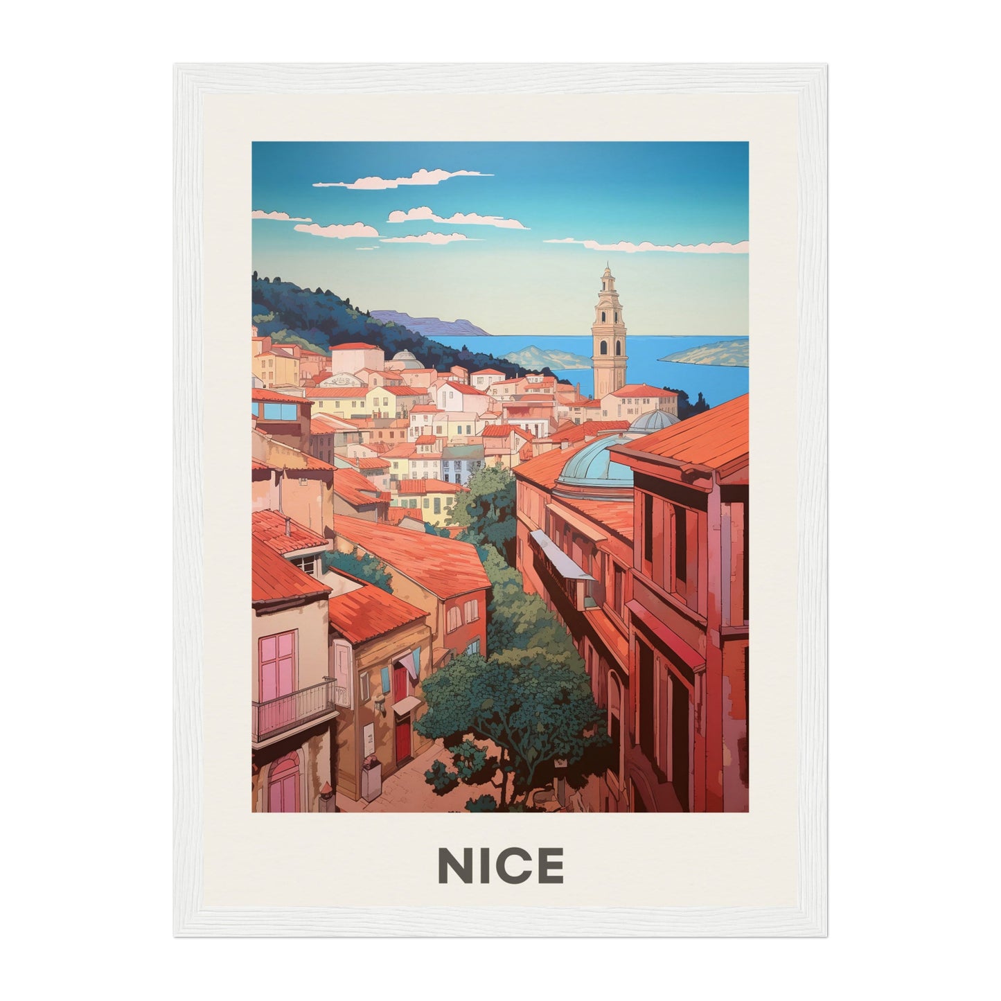 Nice, France Wall Art - Uncharted Borders