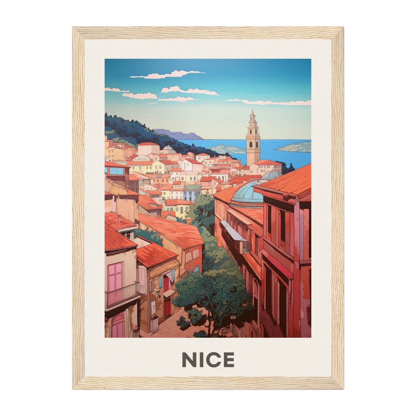 Nice, France Wall Art - Uncharted Borders