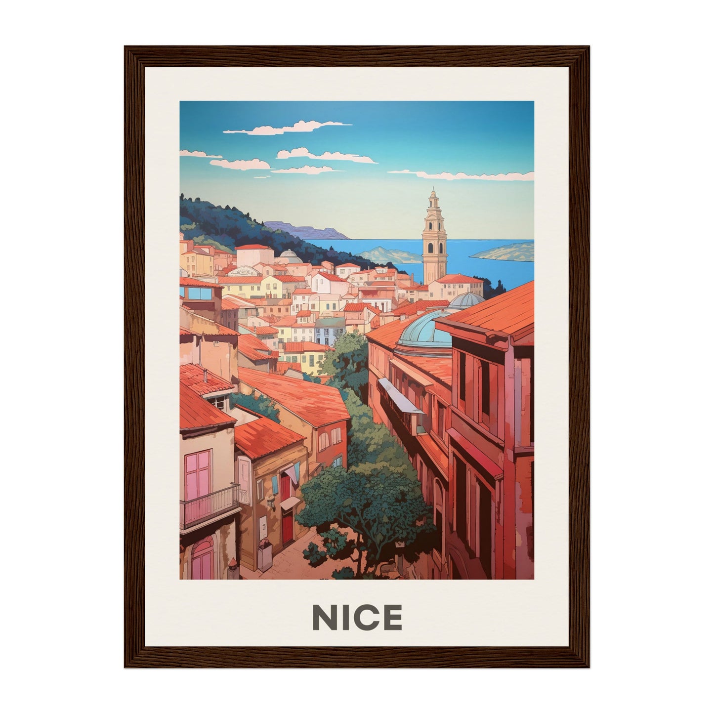Nice, France Wall Art - Uncharted Borders