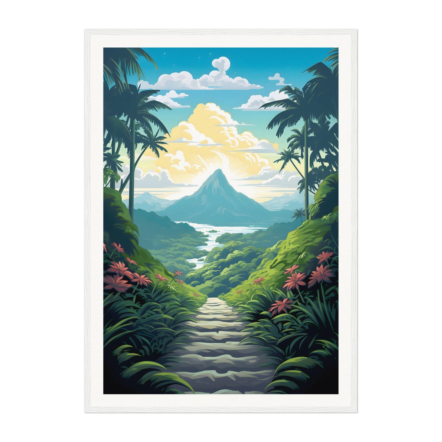 Oahu, Hawaii Wall Art - Uncharted Borders