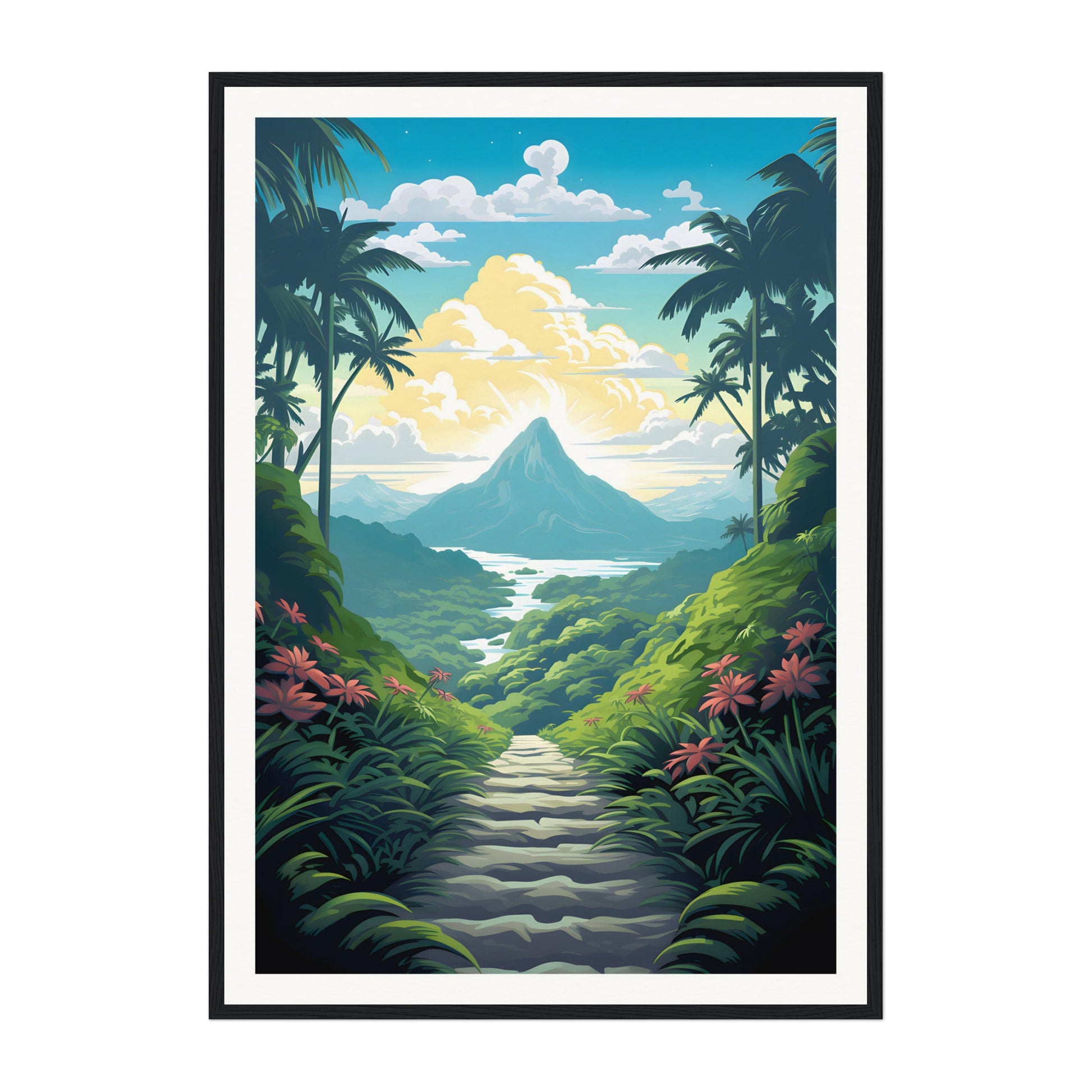 Oahu, Hawaii Wall Art - Uncharted Borders