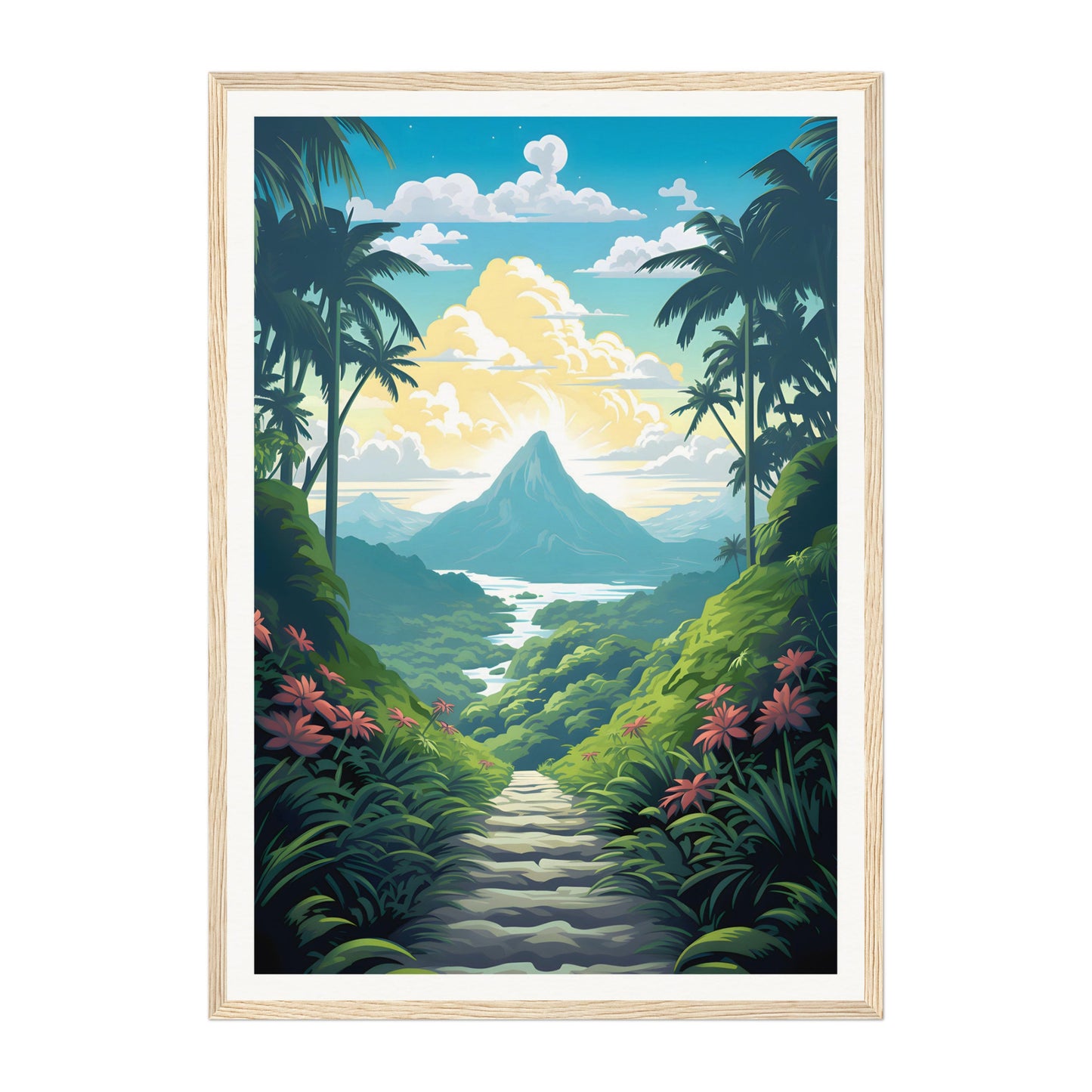 Oahu, Hawaii Wall Art - Uncharted Borders