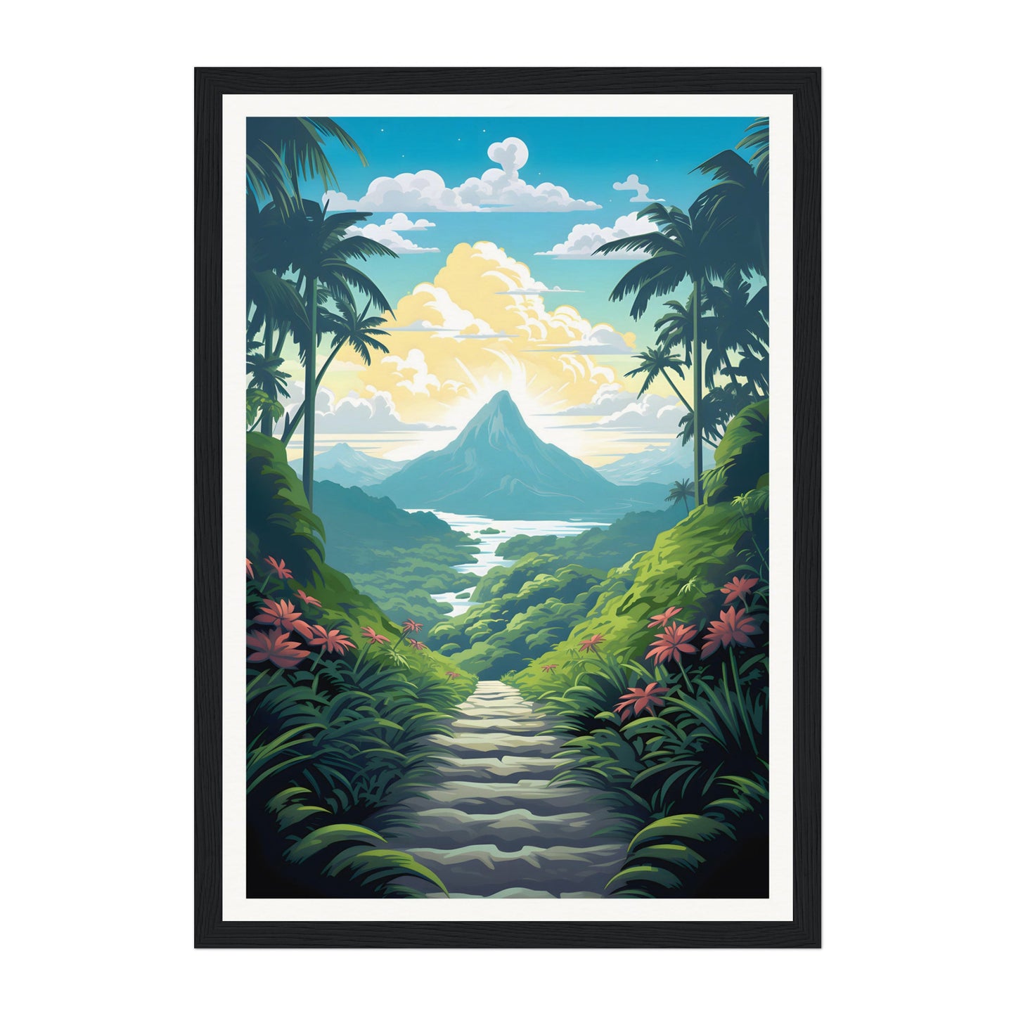 Oahu, Hawaii Wall Art - Uncharted Borders