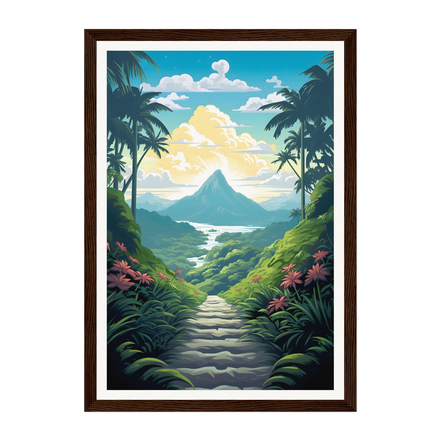 Oahu, Hawaii Wall Art - Uncharted Borders