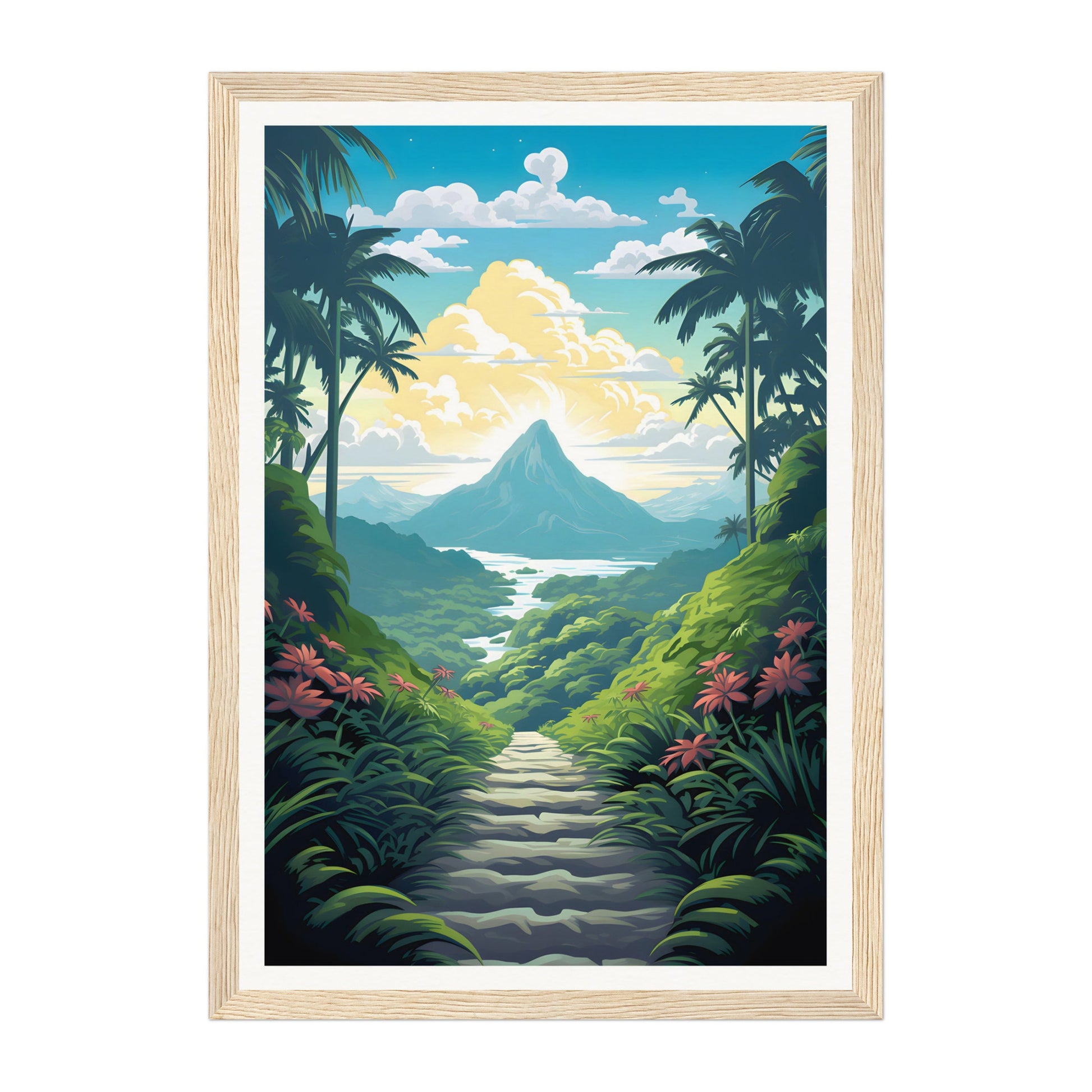 Oahu, Hawaii Wall Art - Uncharted Borders