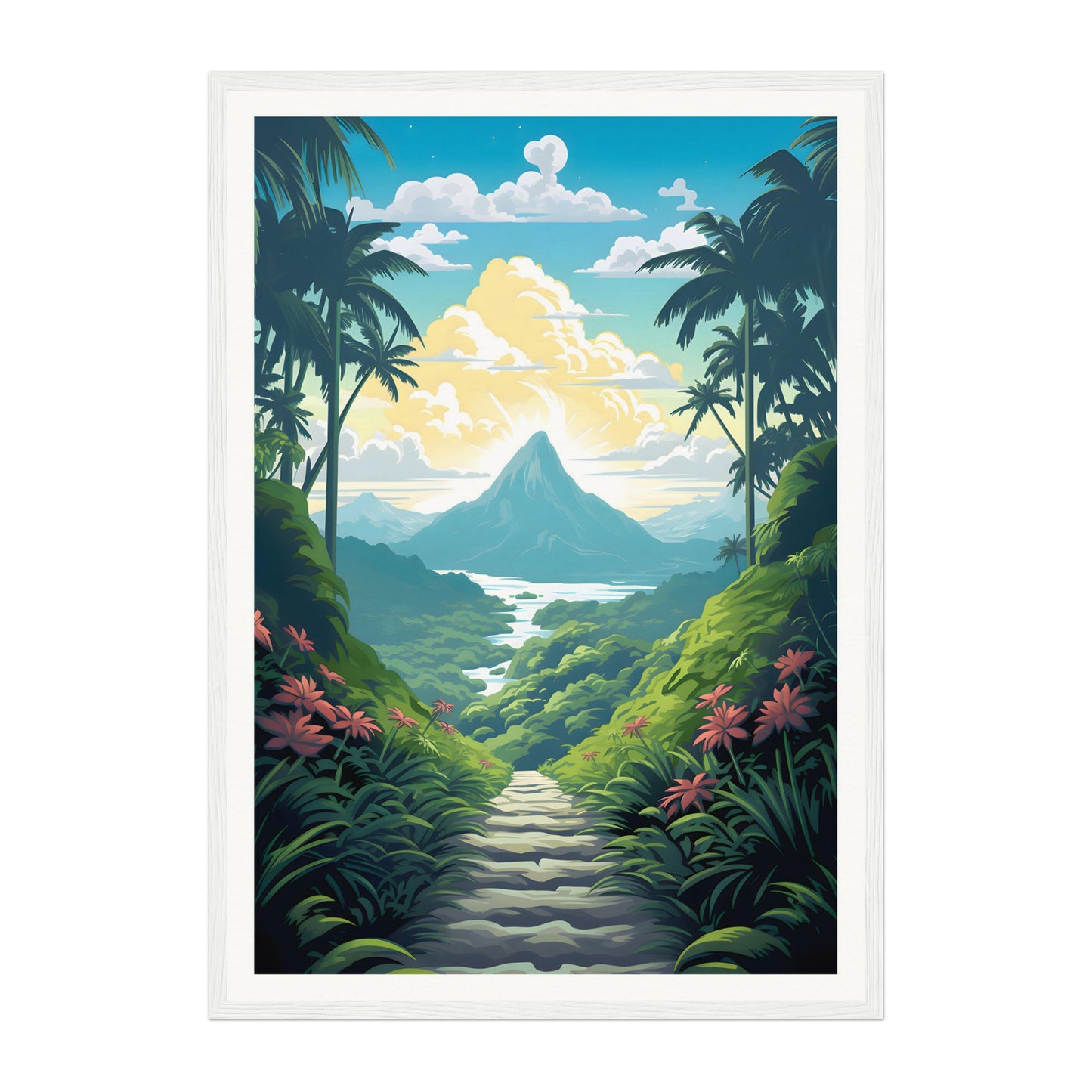 Oahu, Hawaii Wall Art - Uncharted Borders
