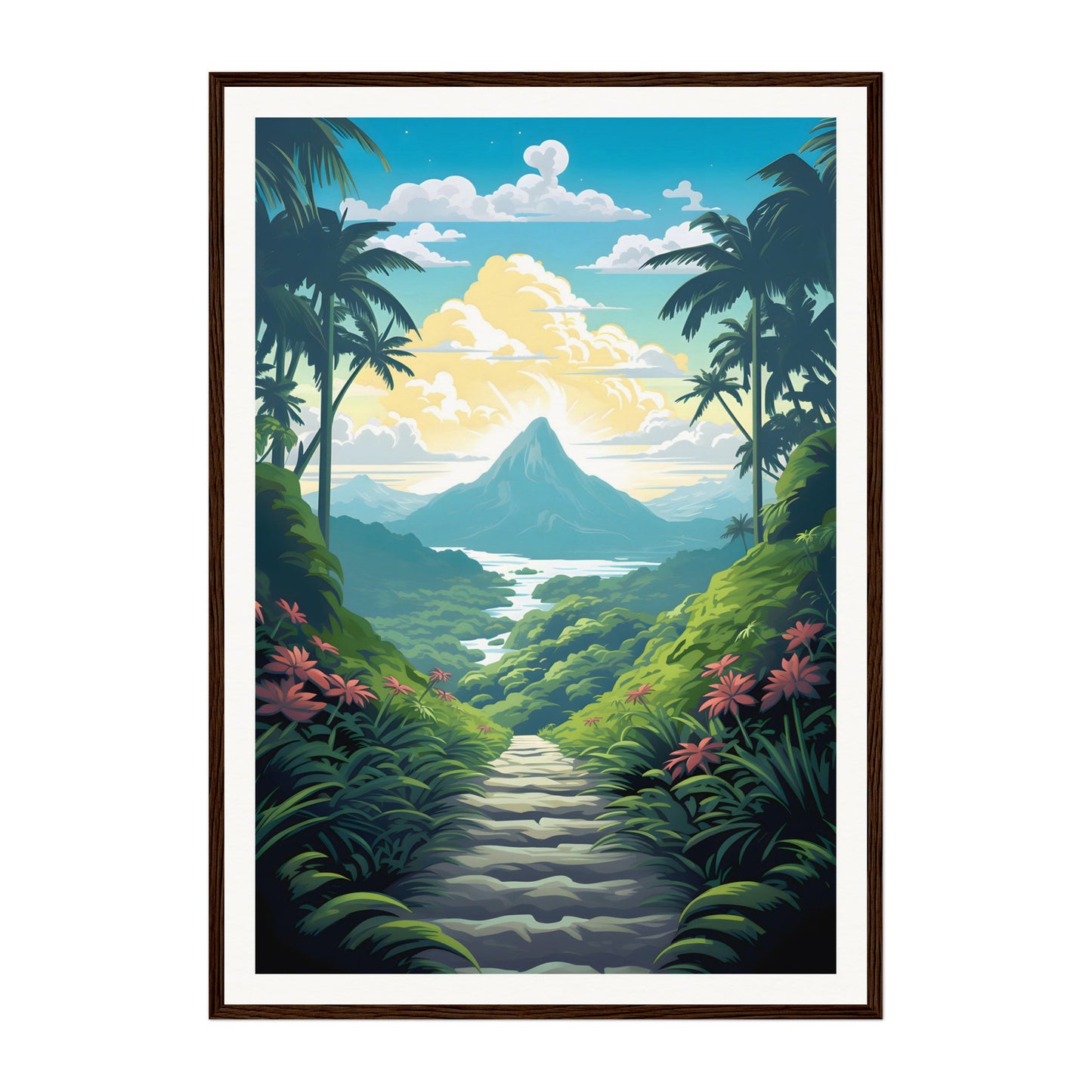 Oahu, Hawaii Wall Art - Uncharted Borders