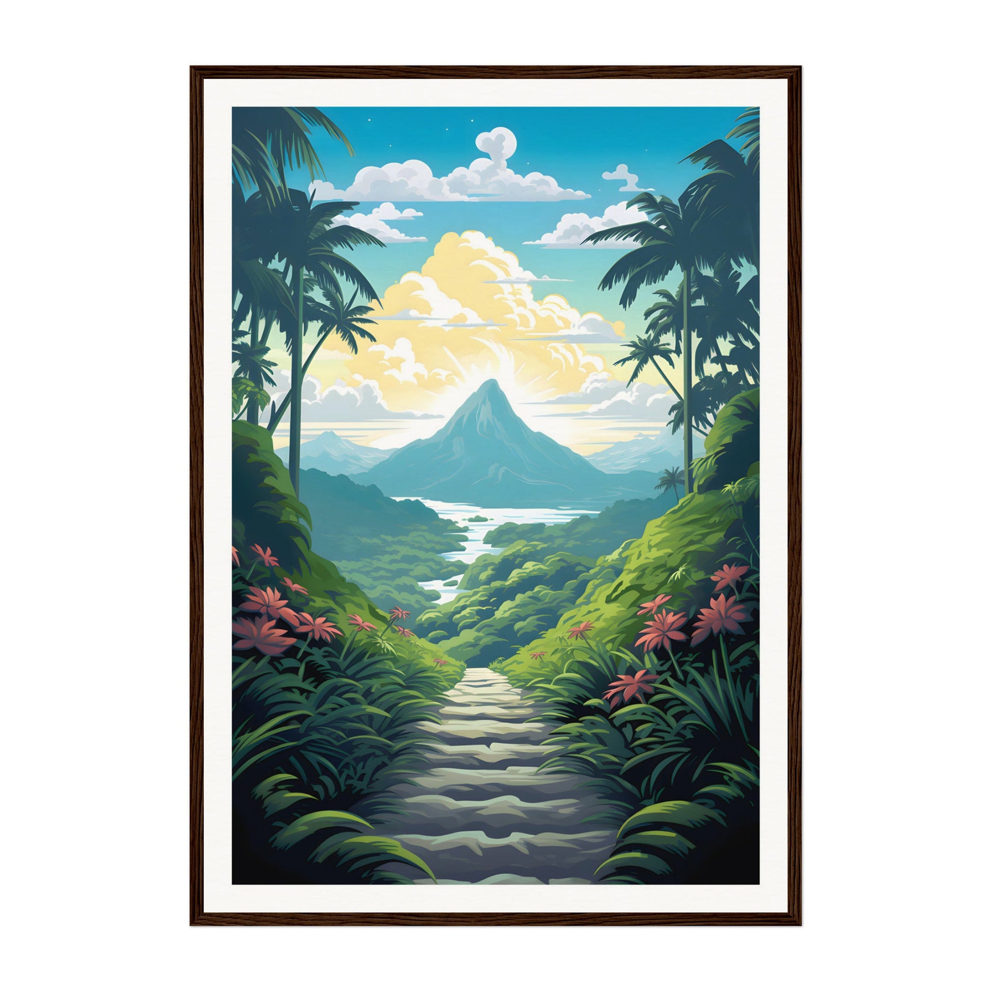 Oahu, Hawaii Wall Art - Uncharted Borders