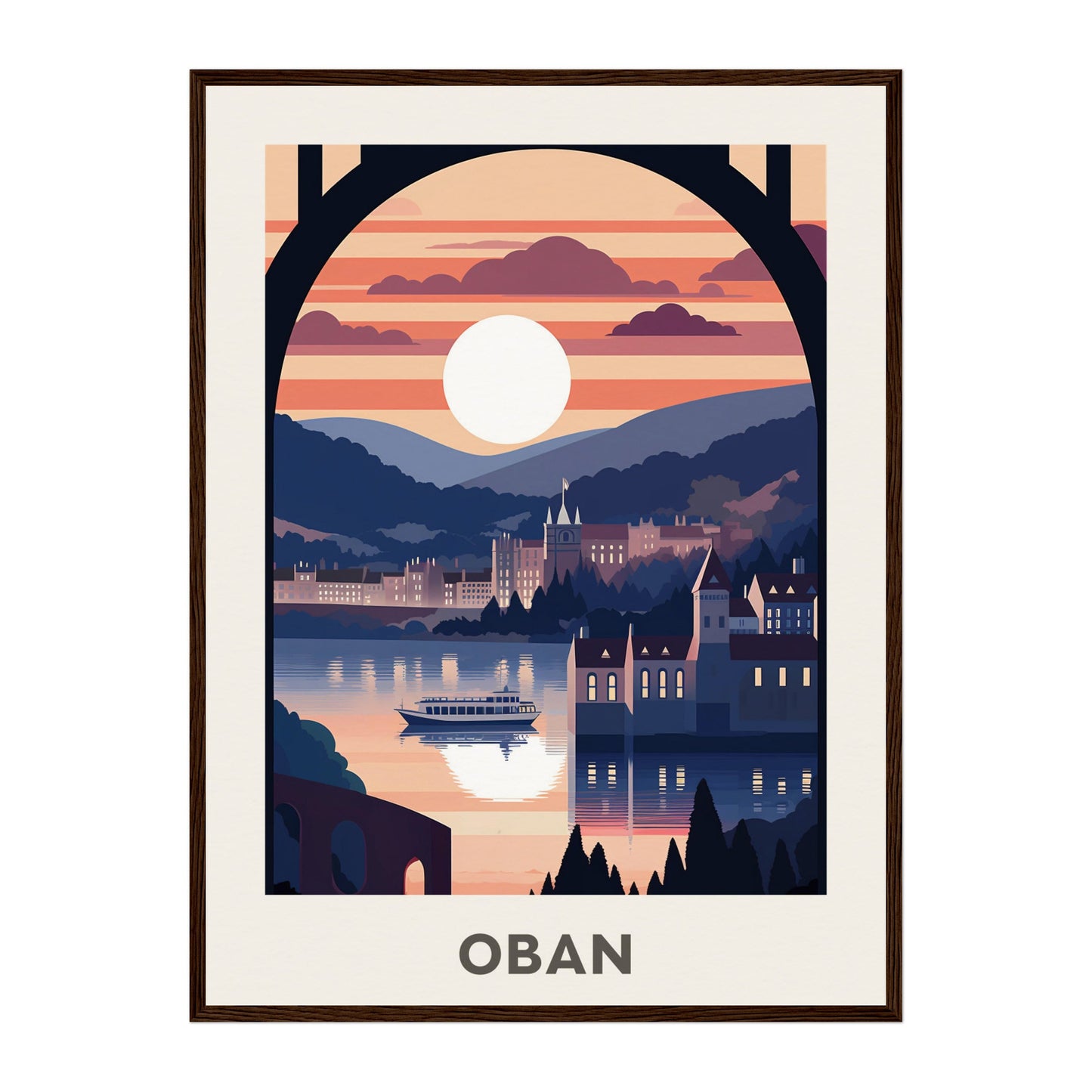 Oban, Scotland Wall Art - Uncharted Borders