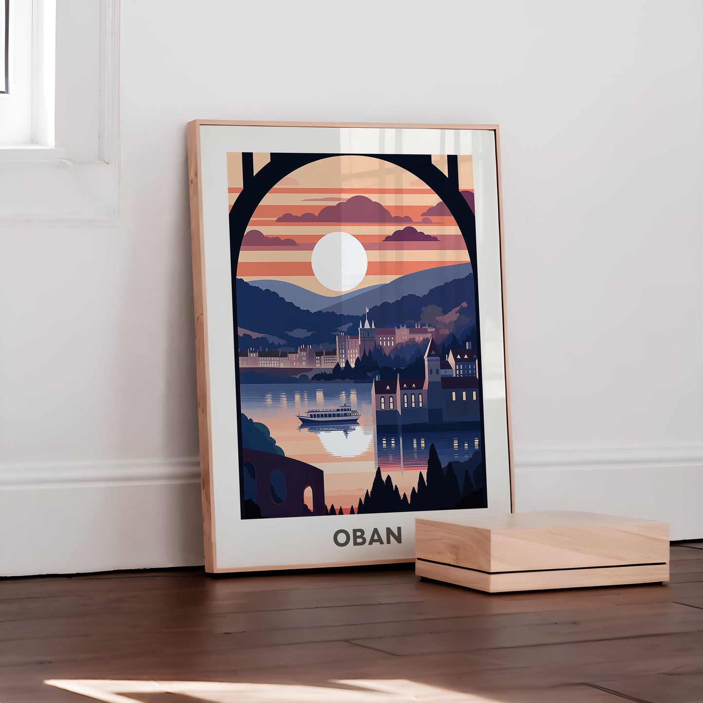 Oban, Scotland Wall Art - Uncharted Borders