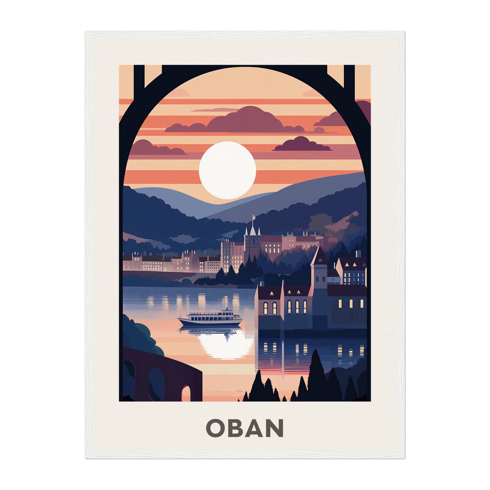 Oban, Scotland Wall Art - Uncharted Borders