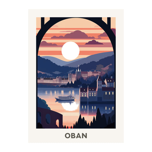 Oban, Scotland Wall Art - Uncharted Borders