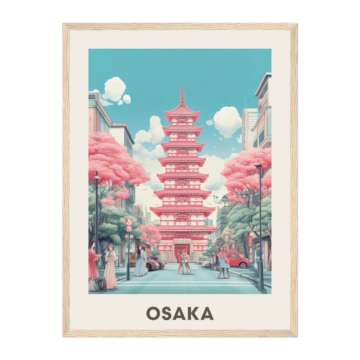 Osaka, Japan Wall Art - Uncharted Borders