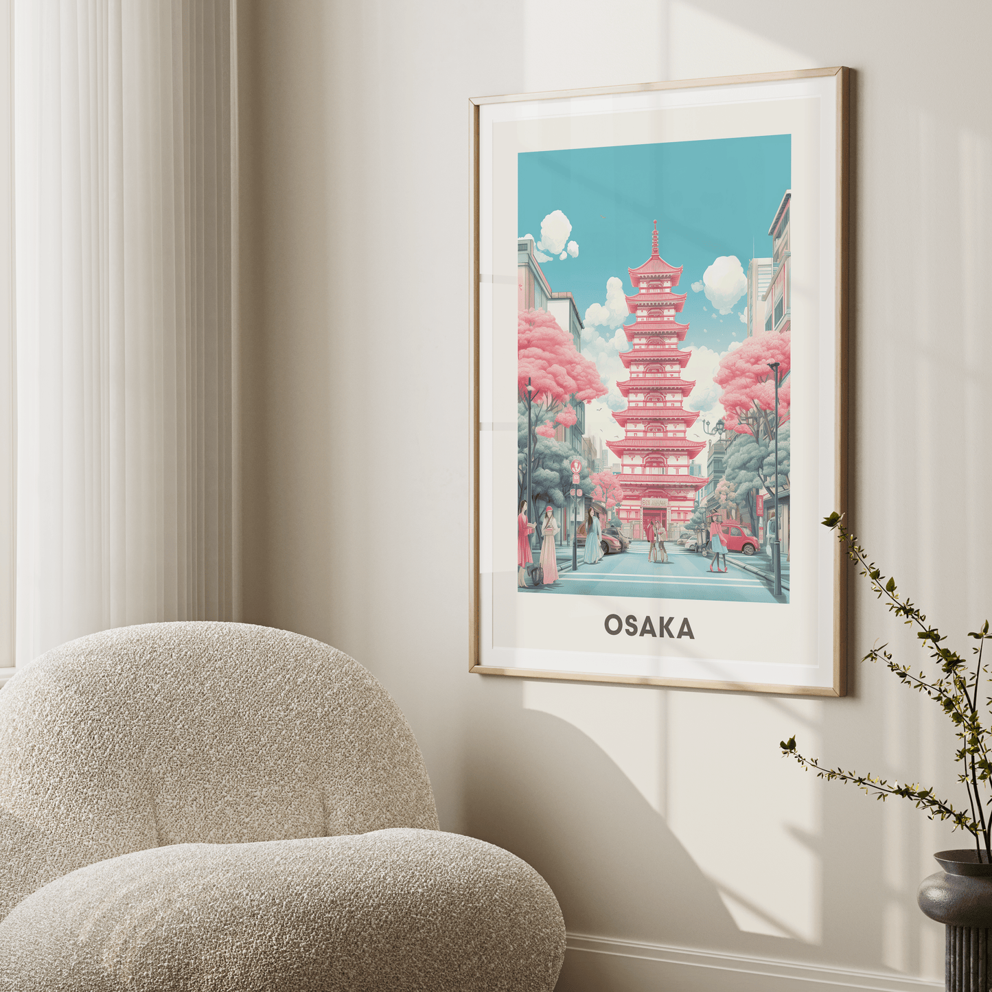 Osaka, Japan Wall Art - Uncharted Borders