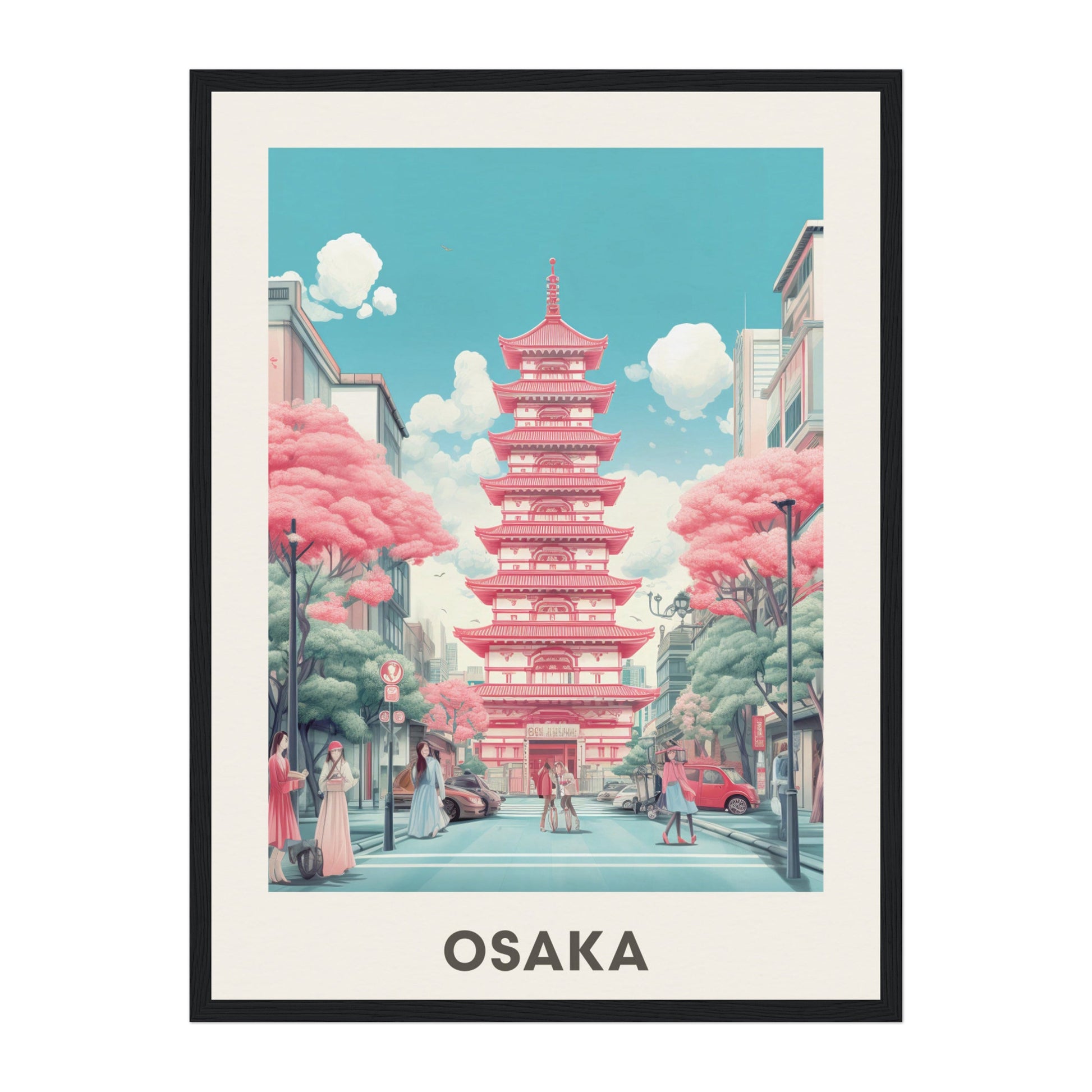 Osaka, Japan Wall Art - Uncharted Borders