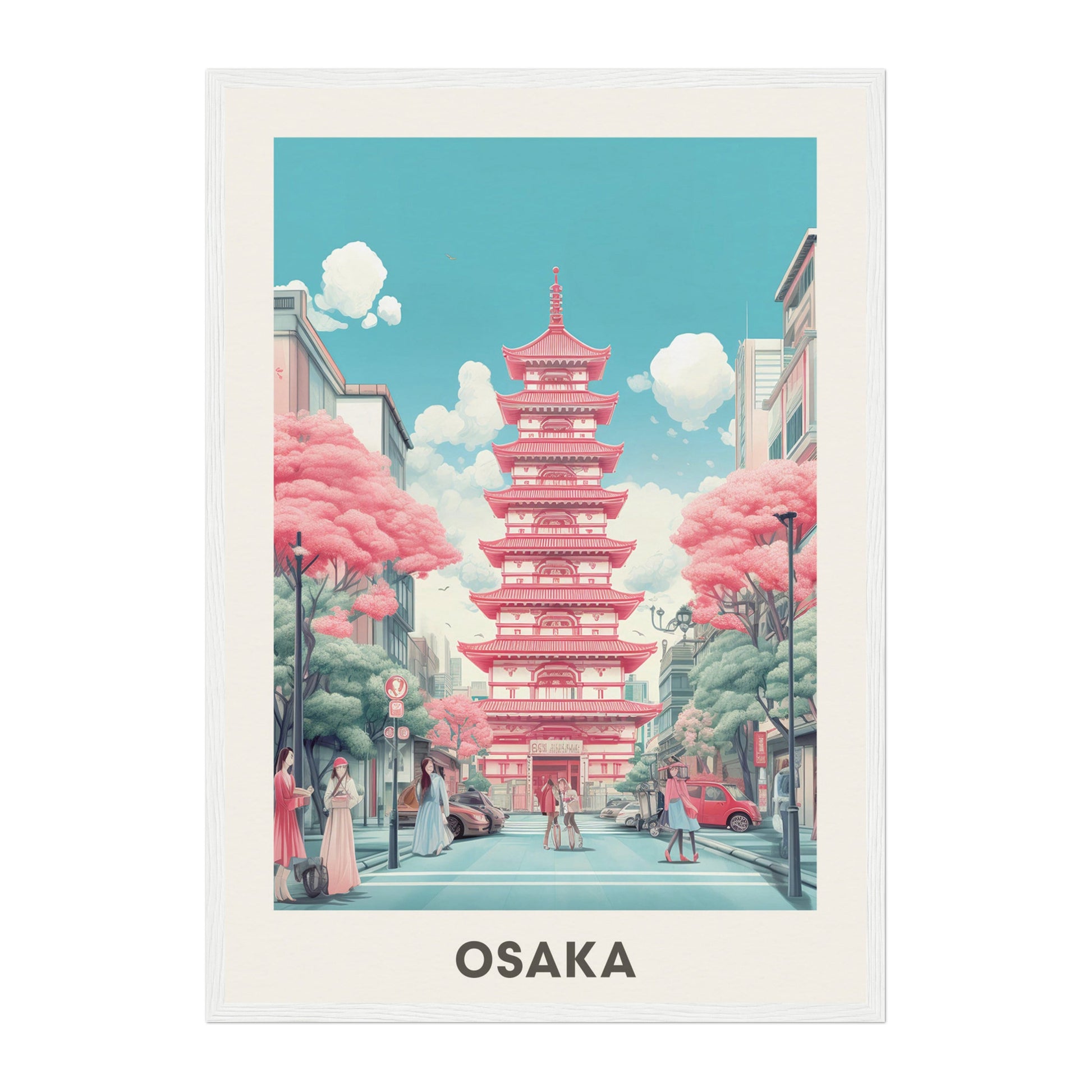 Osaka, Japan Wall Art - Uncharted Borders