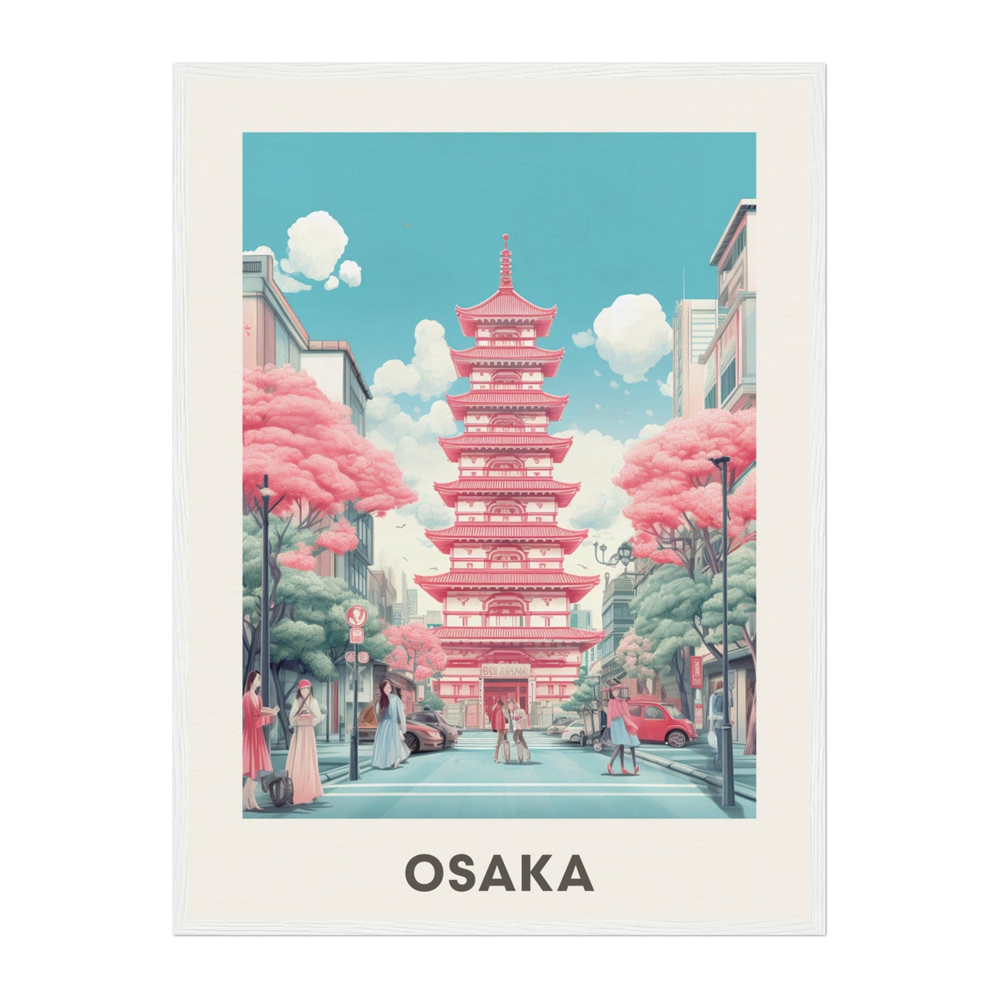 Osaka, Japan Wall Art - Uncharted Borders