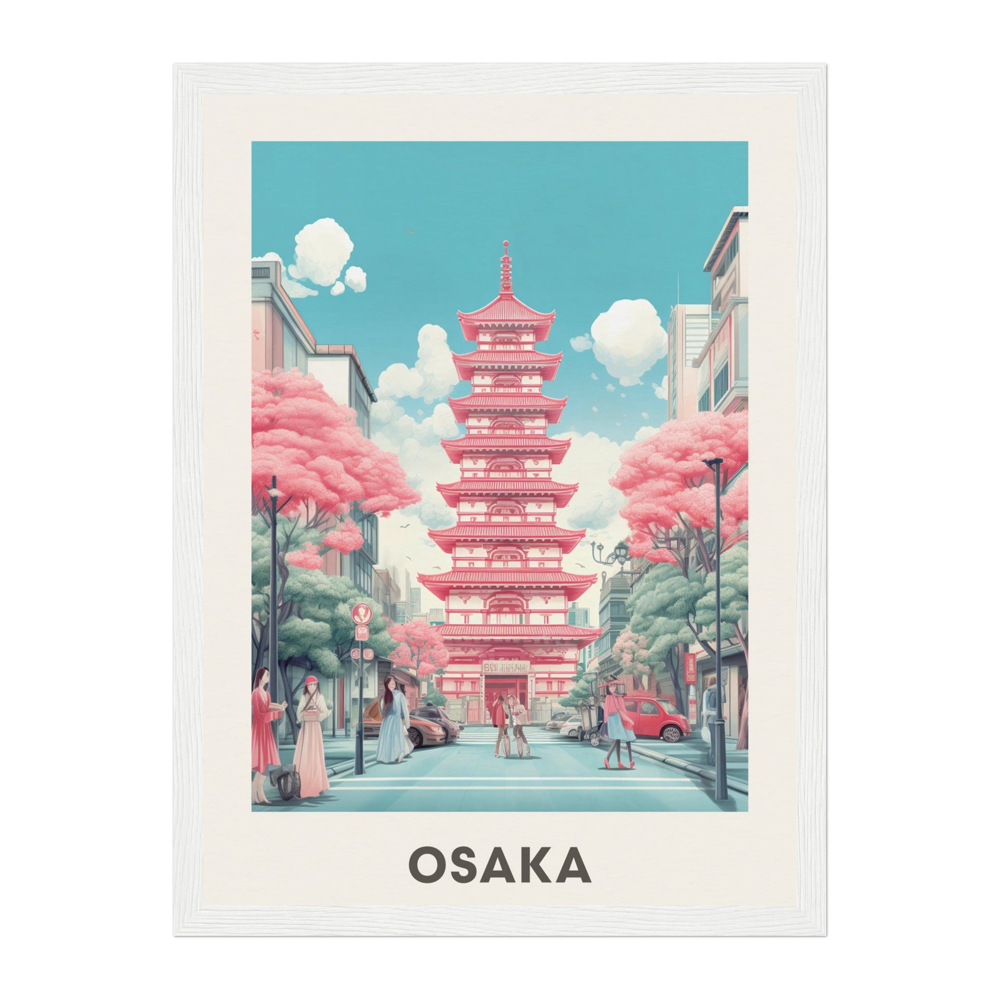 Osaka, Japan Wall Art - Uncharted Borders