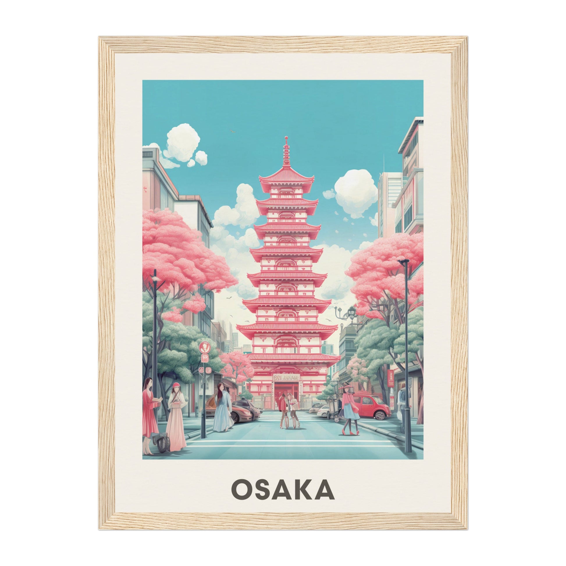 Osaka, Japan Wall Art - Uncharted Borders