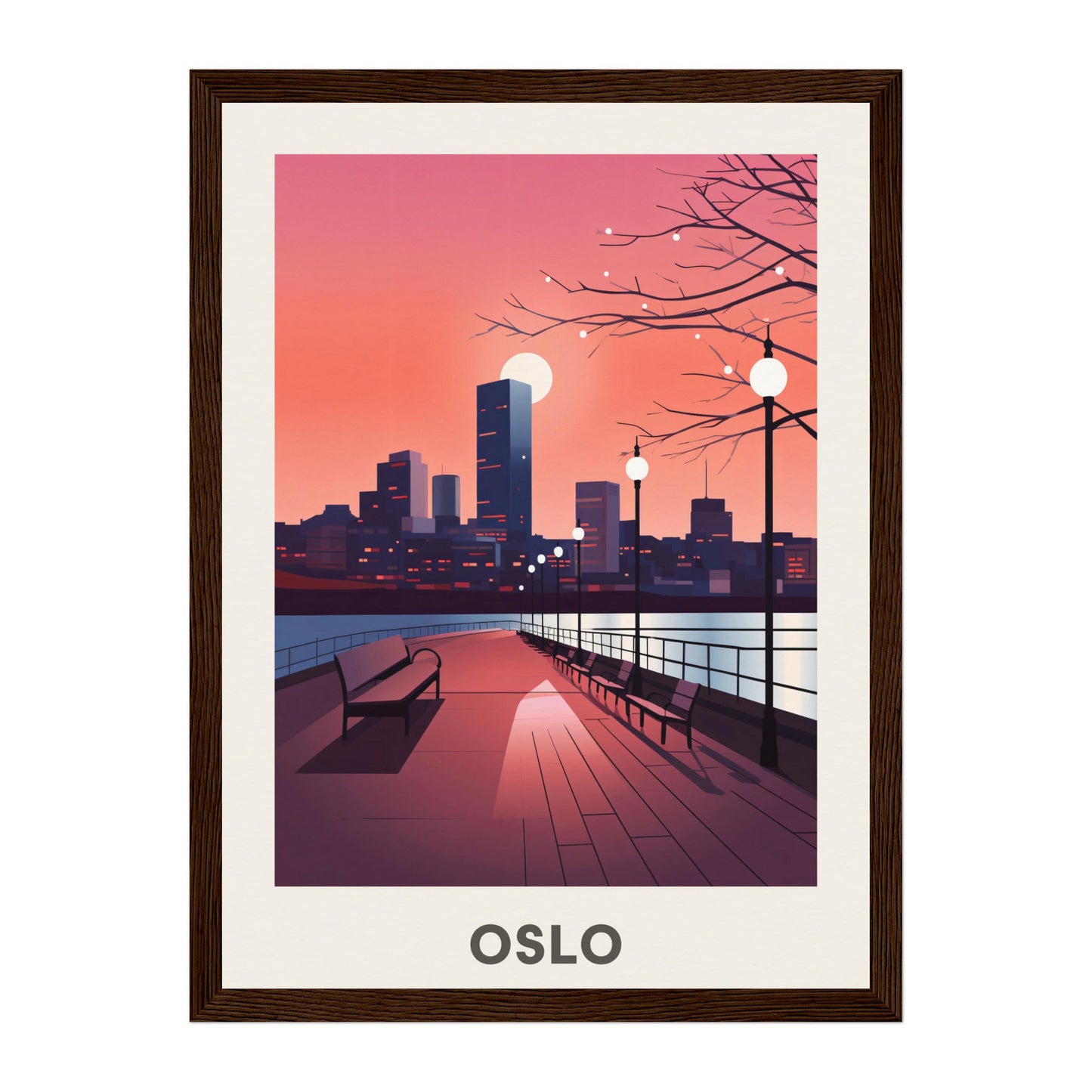 Oslo, Norway Wall Art - Uncharted Borders
