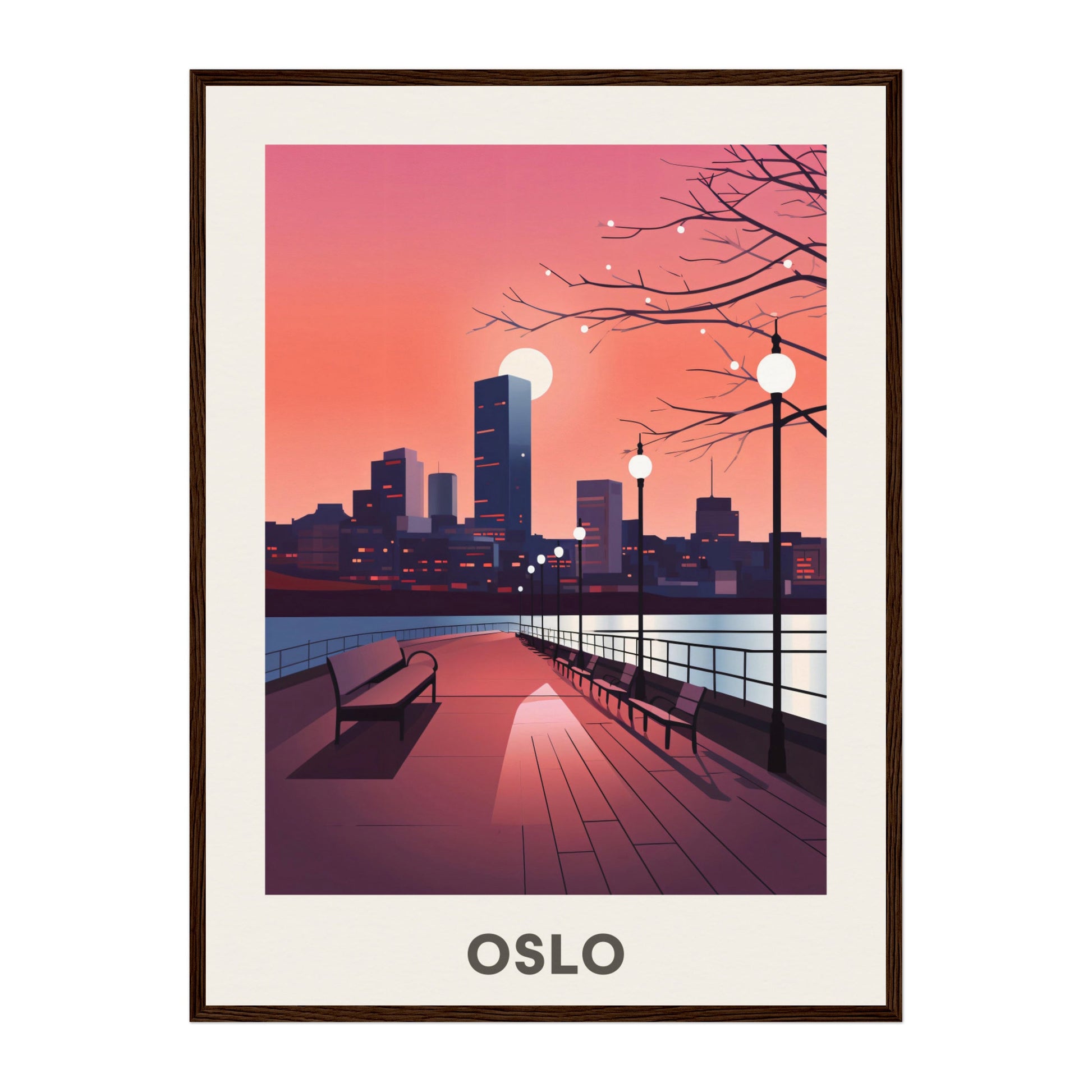 Oslo, Norway Wall Art - Uncharted Borders